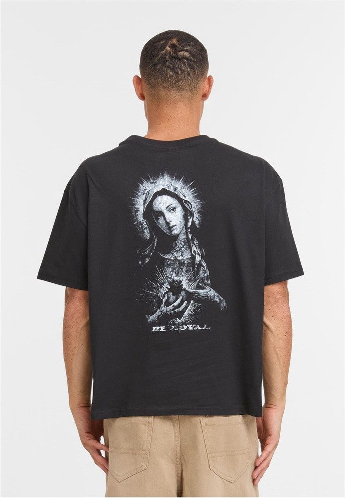 Mister Tee T-Shirt Distressed Mary Cropped Oversize Tee
