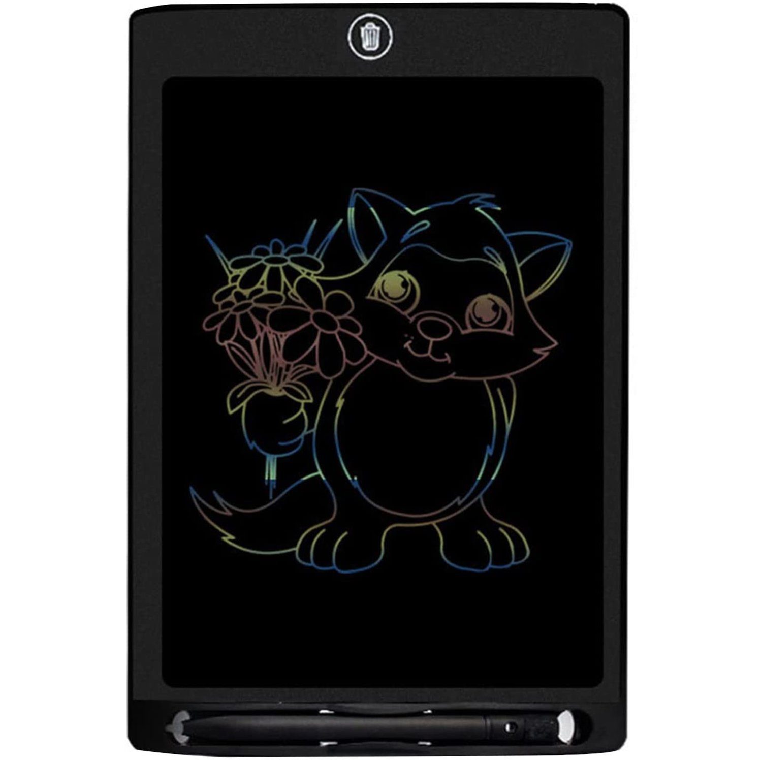 BeiLan 8.5 LCD Schreibtablett Elektronische Grafik Tablet Zeichenbrett Malerei Schreibtafel mit einem Knopf löschen für Kinder Kinder Nachricht oder Memoboard zu Hause Schule oder Büro 