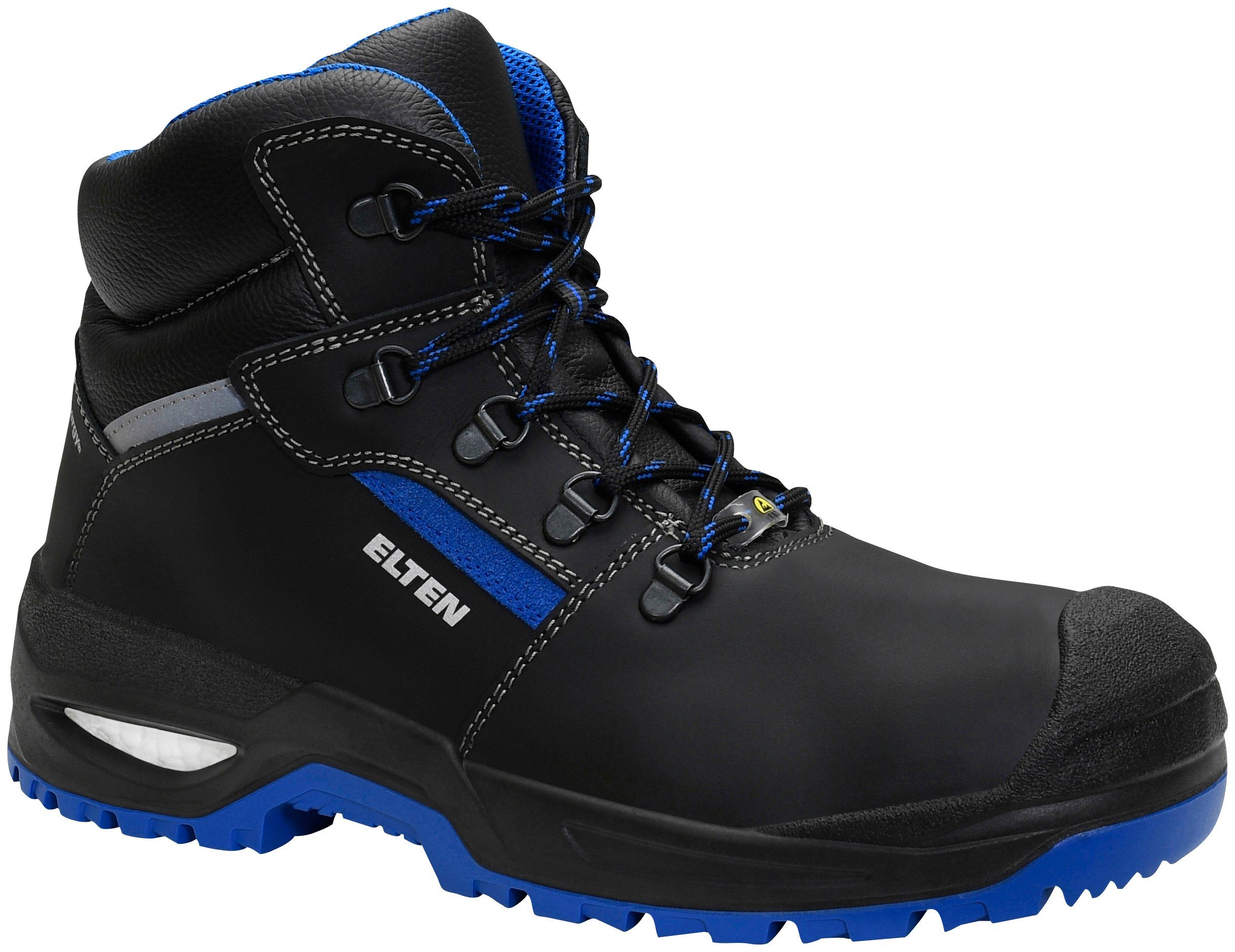 black-blue XXSG ESD S3 LEONARDO Mid Sicherheitsstiefel Elten