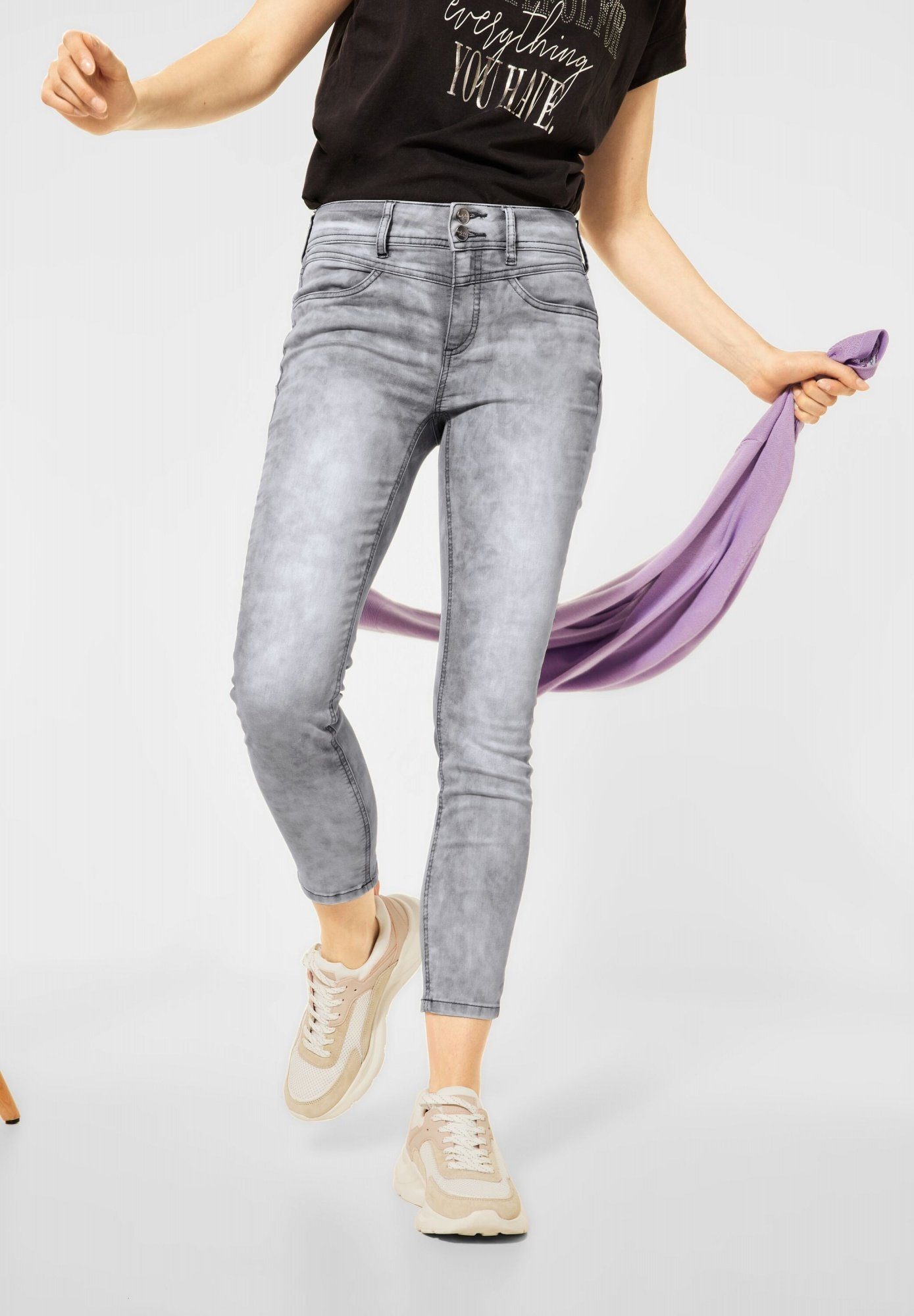 STREET ONE Slim-fit-Jeans York Taschen online kaufen | OTTO