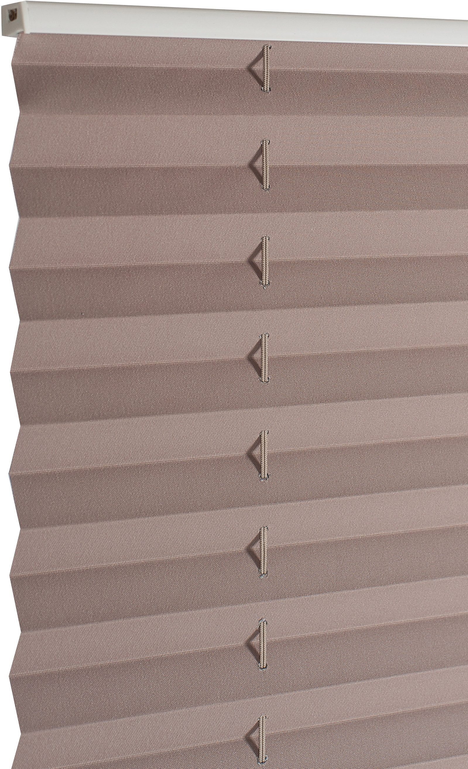 K-HOME Plissee Klemmfix Pisa, verdunkelnd, ohne Bohren, verspannt, Klemmfix günstig online kaufen