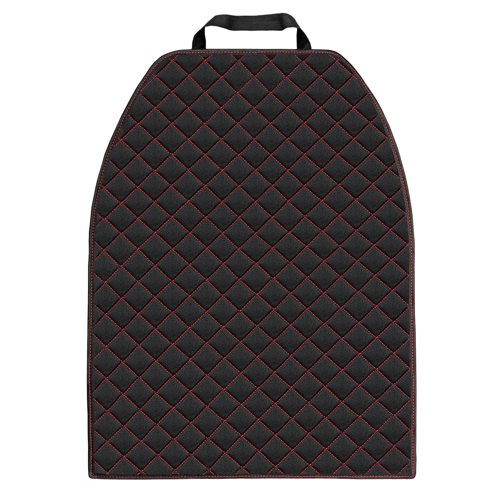 Protection Dossier Siège Auto Audi - 4 Poches De Rangement - Noir - Accessoire Original Audi