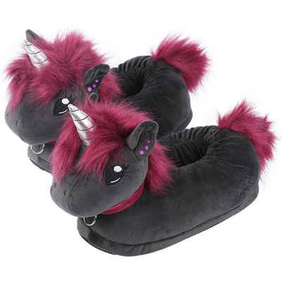 Corimori »Tier Pantoffeln für Erwachsene Einheitsgröße 34-44« Plüsch Hausschuhe Witzige, lustige Tier-Hausschuhe, Erwachsene, Damen, Herren, Plüsch