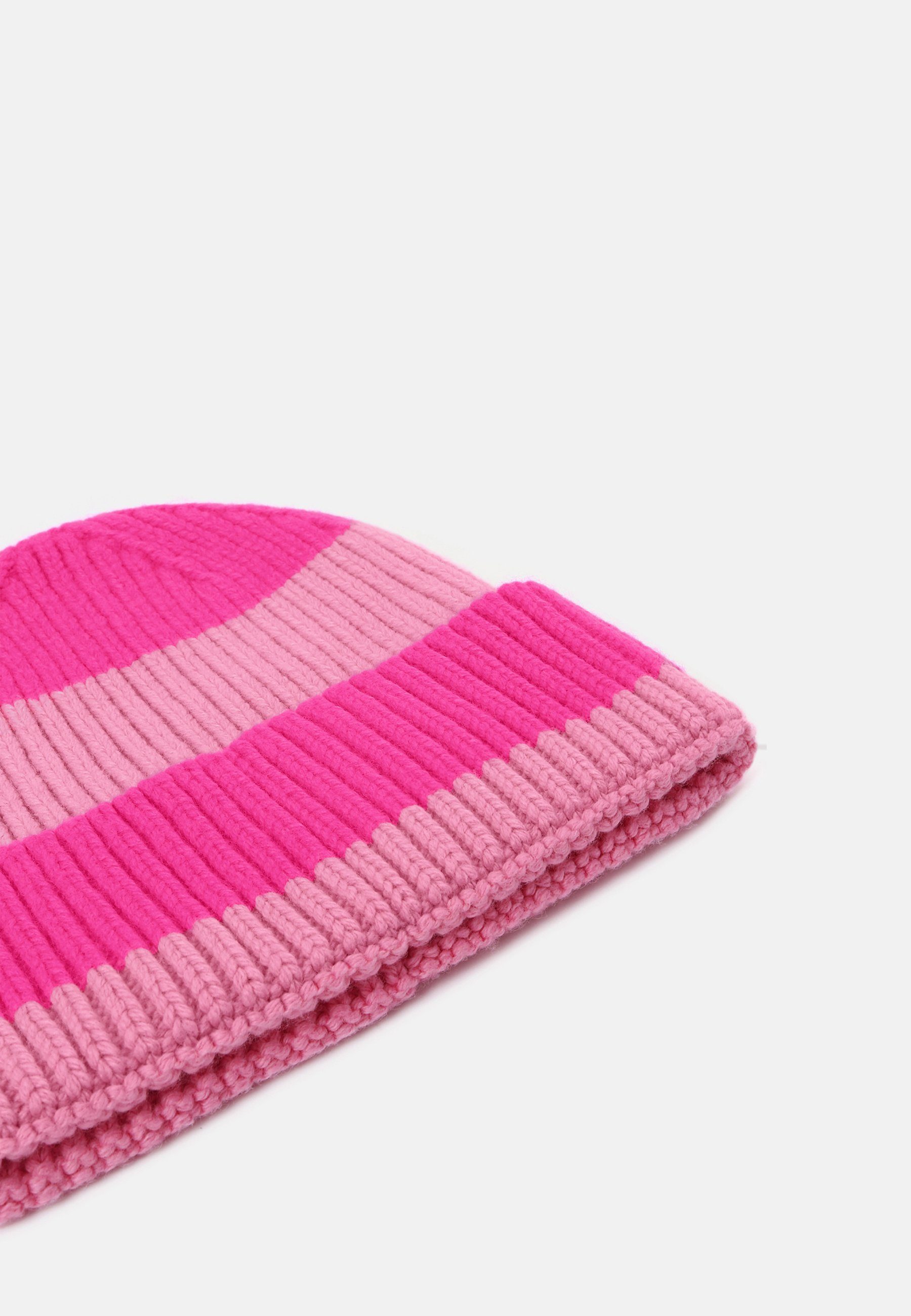 Mika Stripe neonpink Beanie UNIO