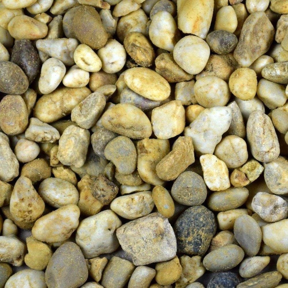 Kieselsteine Zierkies 25 kg Quarzkies Buntkies Teich Aquarium Garten Weg Kies