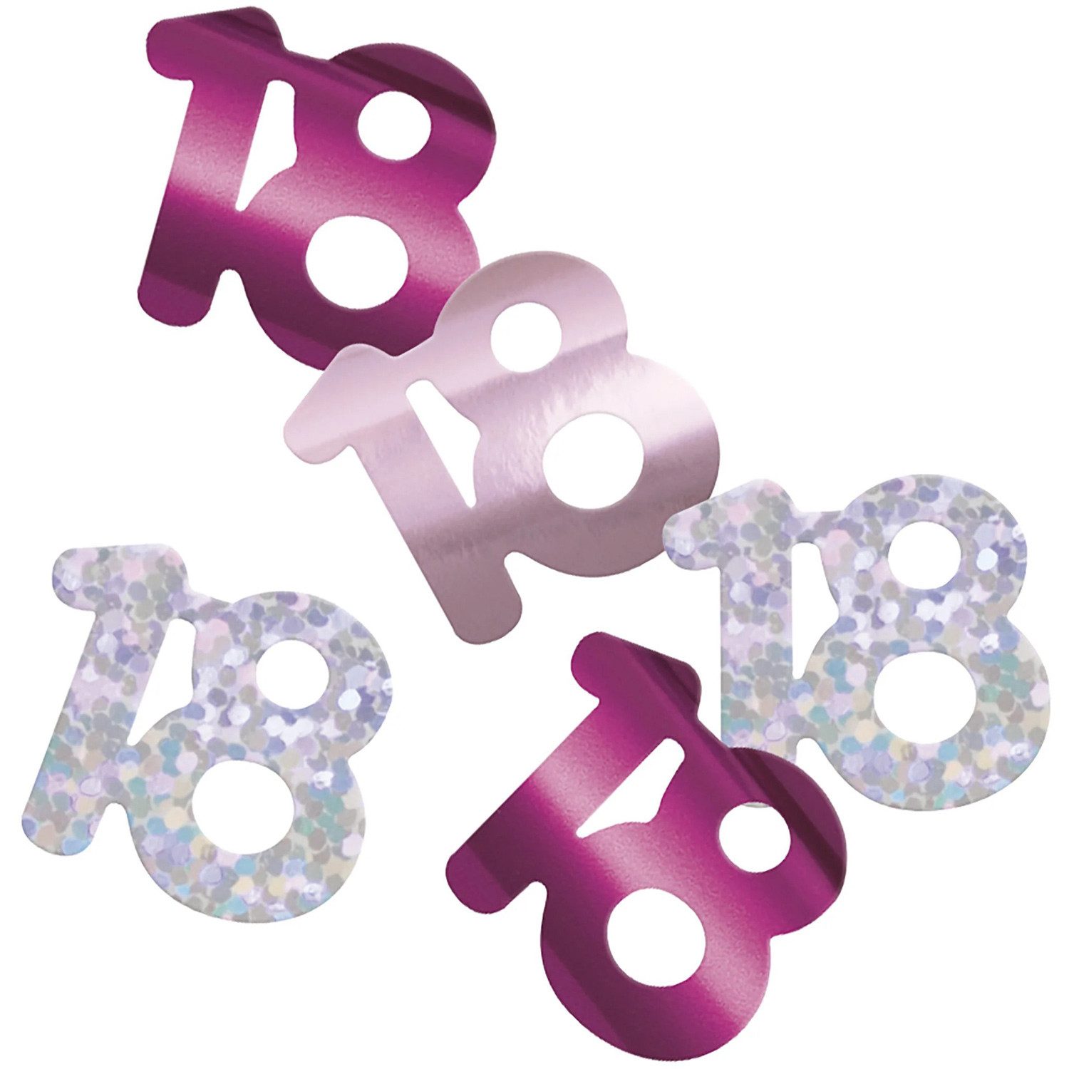 Unique Industries Inc. Konfetti Konfetti FL Glitz 14g #18 Pink – Bild 2 von 2