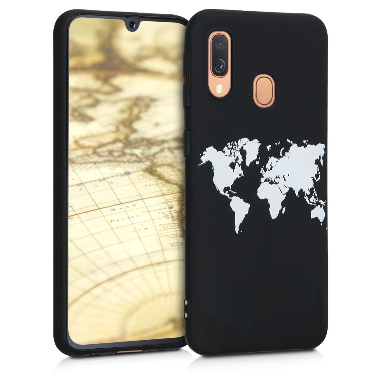 kwmobile Handyhülle Hülle für Samsung Galaxy A40, Handyhülle Silikon Case
