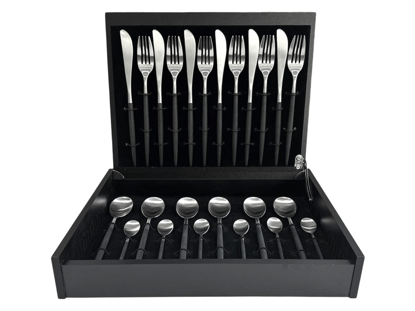 ASA SELECTION Besteck-Set MIO Besteckset mit Kasten edelstahl 24tlg, Edelstahl