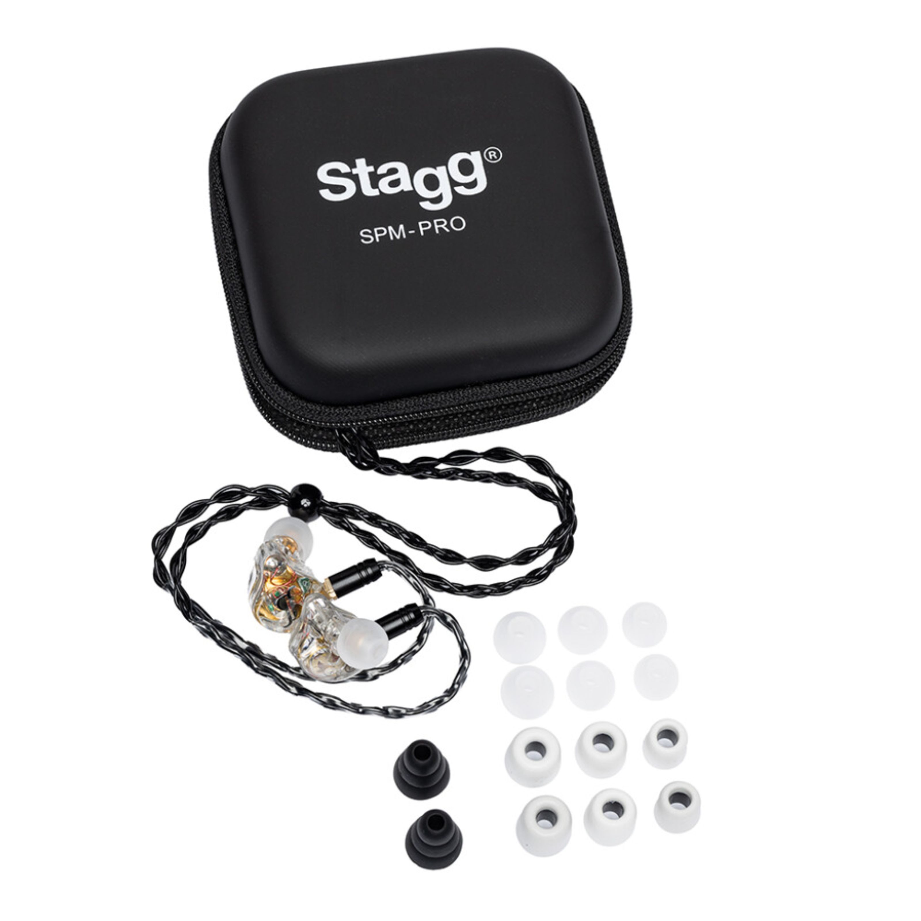 Stagg In-Ear-Kopfhörer (SPM-PRO TR - InEar Kopfhörer)