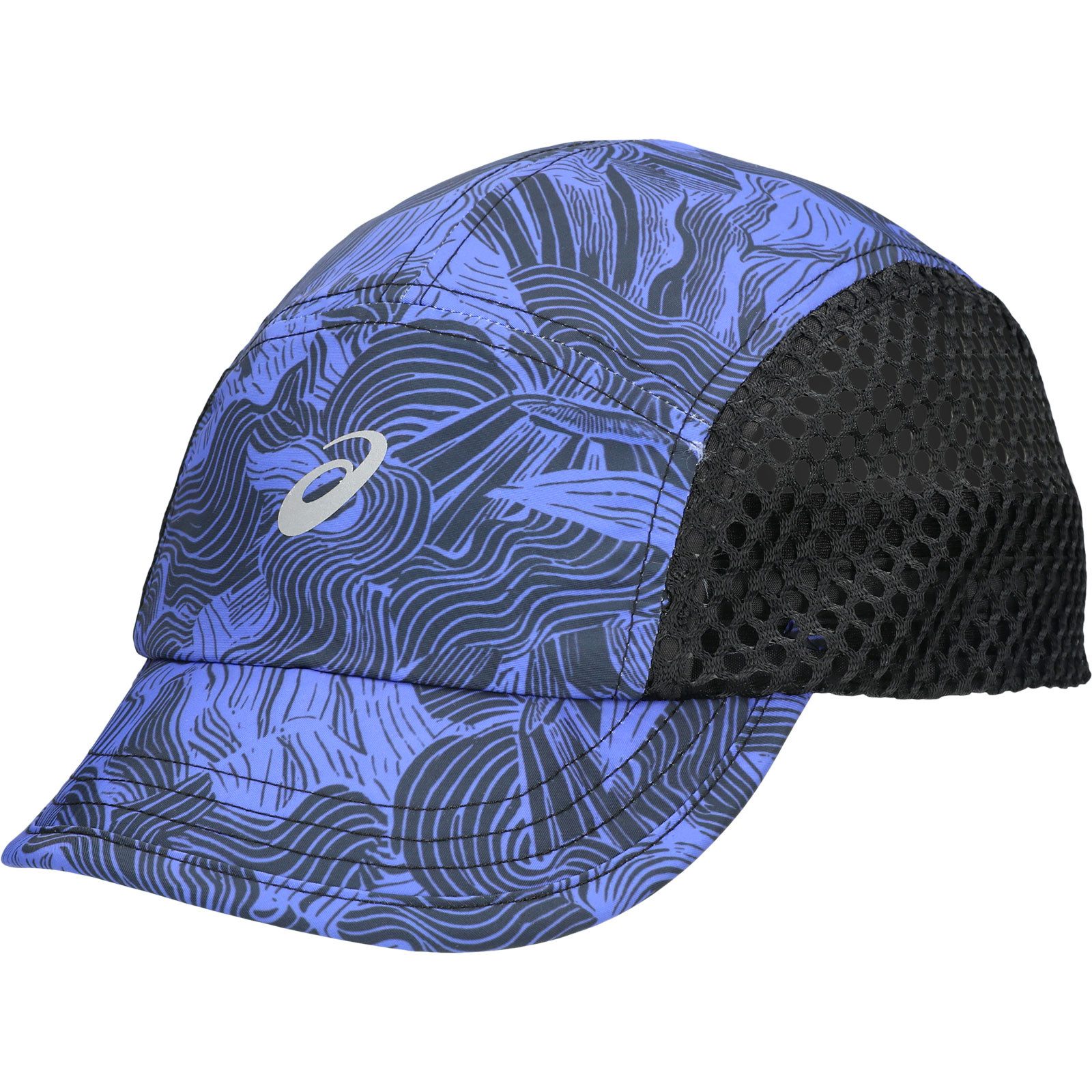 Asics Schirmmütze Fujitrail Graphic Cap 3013B326-400 hält dich bei deinen Läufen kühl
