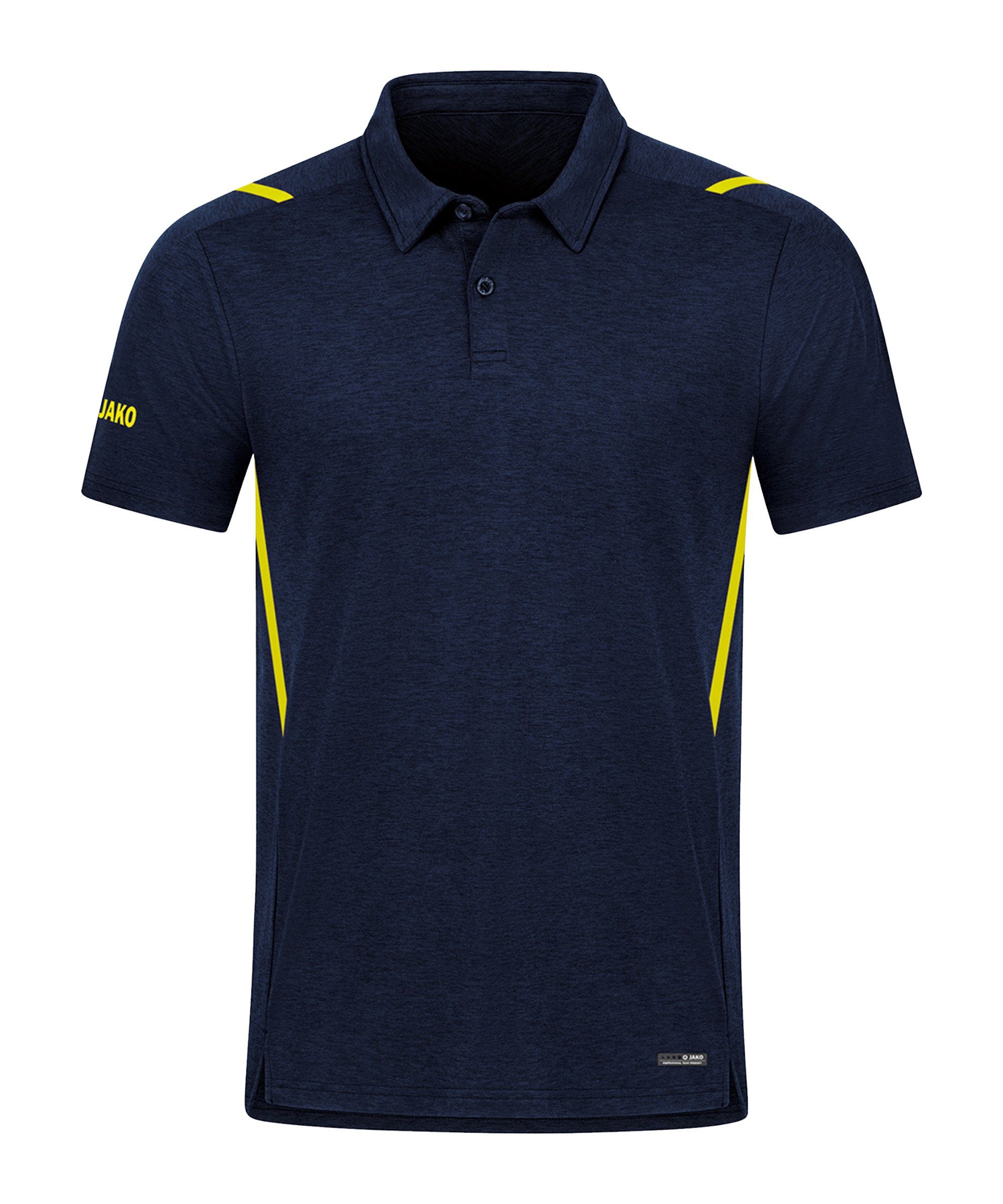 Jako T-Shirt Challenge Polo default blaugelb