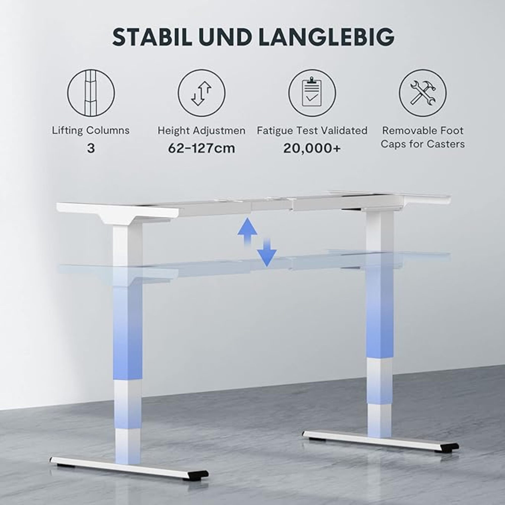 FLEXISPOT Schreibtisch Elektrisch Höhenverstellbarer Schreibtisch EC5 PRO m günstig online kaufen