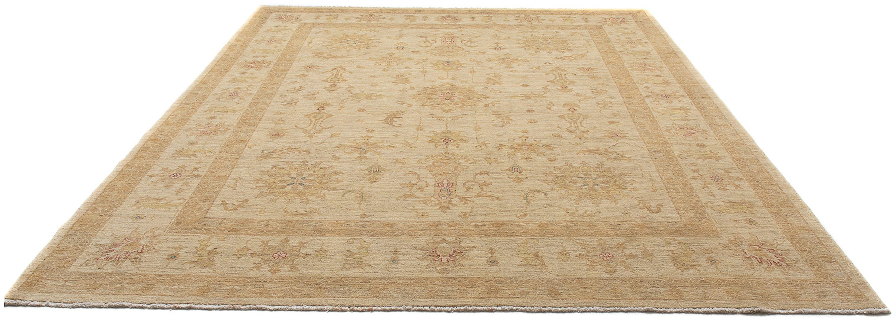 Orientteppich Ziegler - 307 x 250 cm - hellbraun, morgenland, rechteckig, Höhe: 6 mm, Wohnzimmer, Handgeknüpft, Einzelstück mit Zertifikat