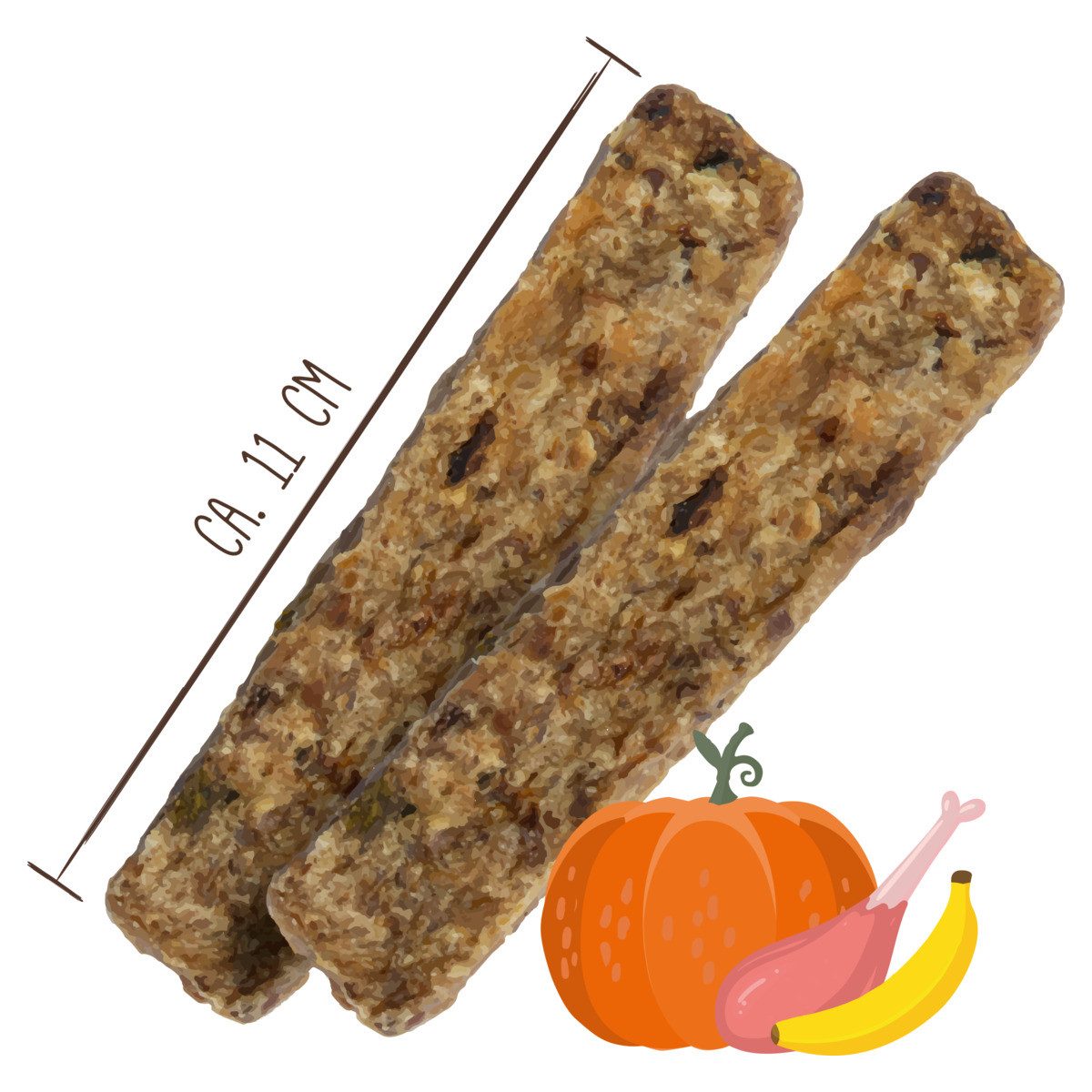 Bosch Petfood Sammys Gourmetstreifen Hühnchen & Ente 180 g - 6 Stück, für: Hund