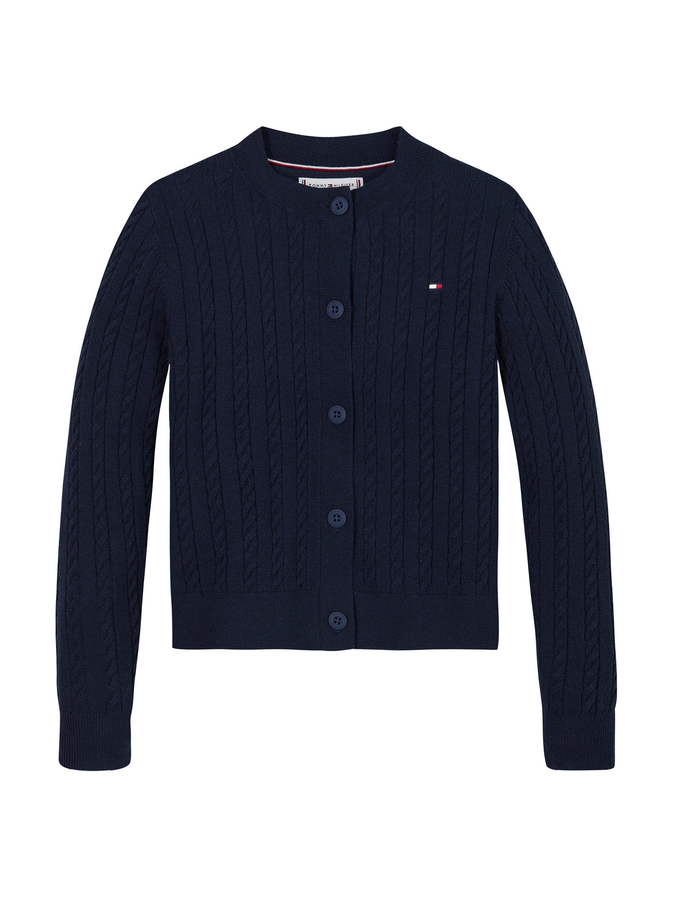 Tommy Hilfiger Strickjacke MINI CABLE CARDIGAN günstig online kaufen