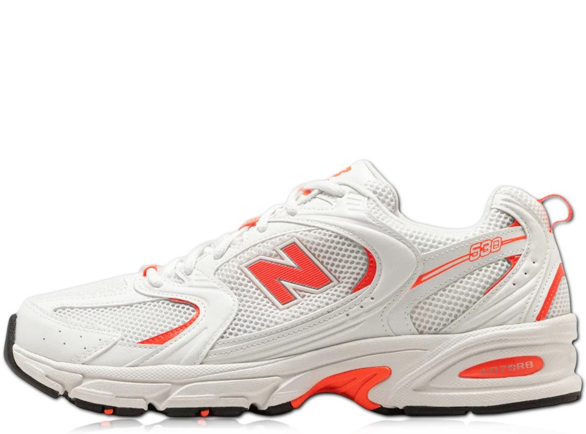 New Balance New Balance MR530 530 WHITE/ORANGE-NEON Sneaker