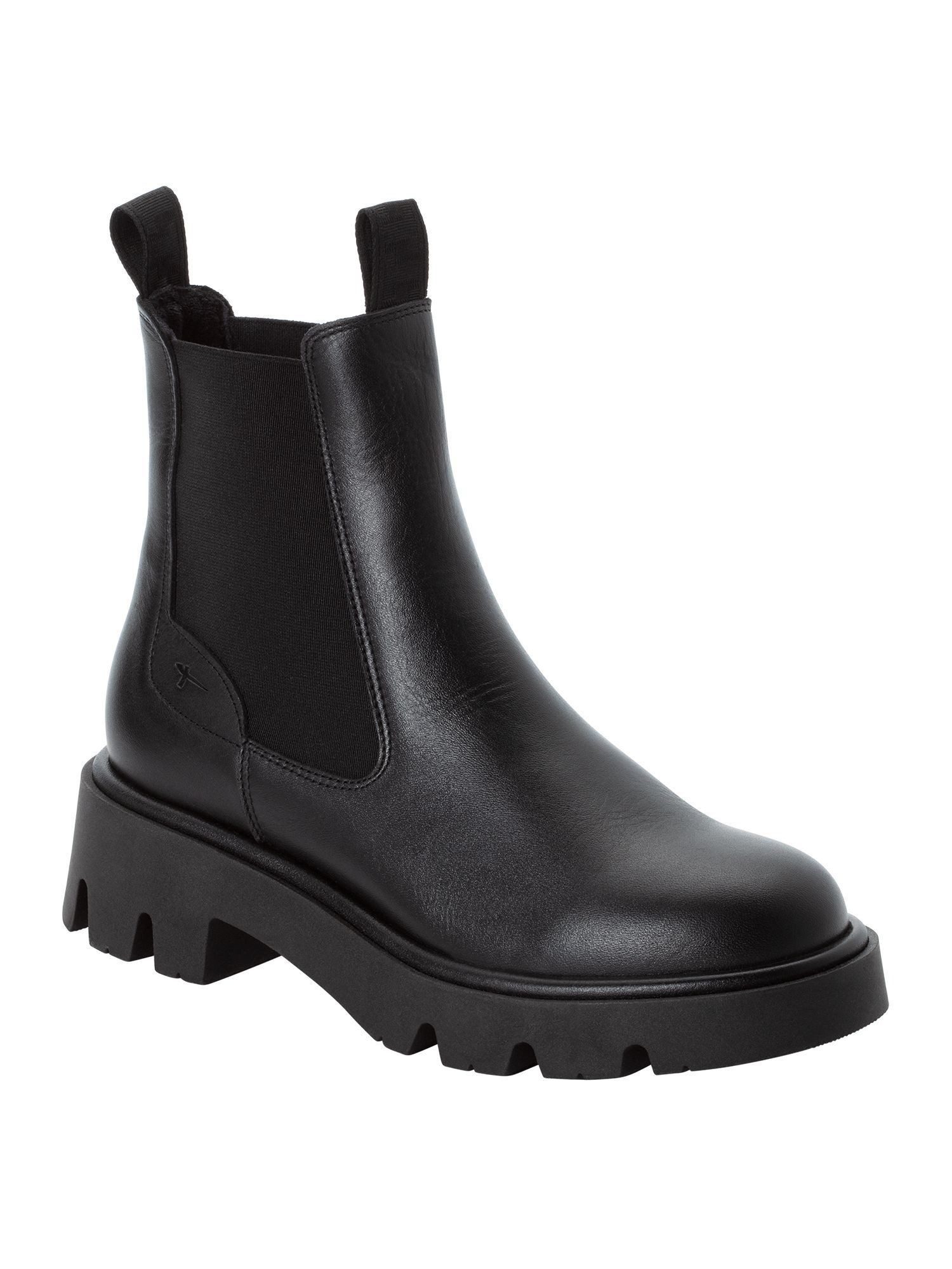 Tamaris COMFORT-Lining, Removable Sock aus Leder Chelseaboots COMFORT-Lining