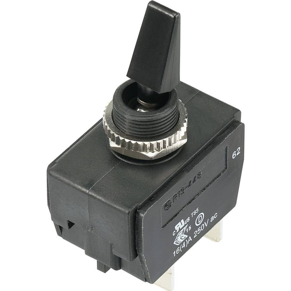 TRU COMPONENTS Schalter Kippschalter 16 A 250 V/AC 1588057, Kunststoffhebel