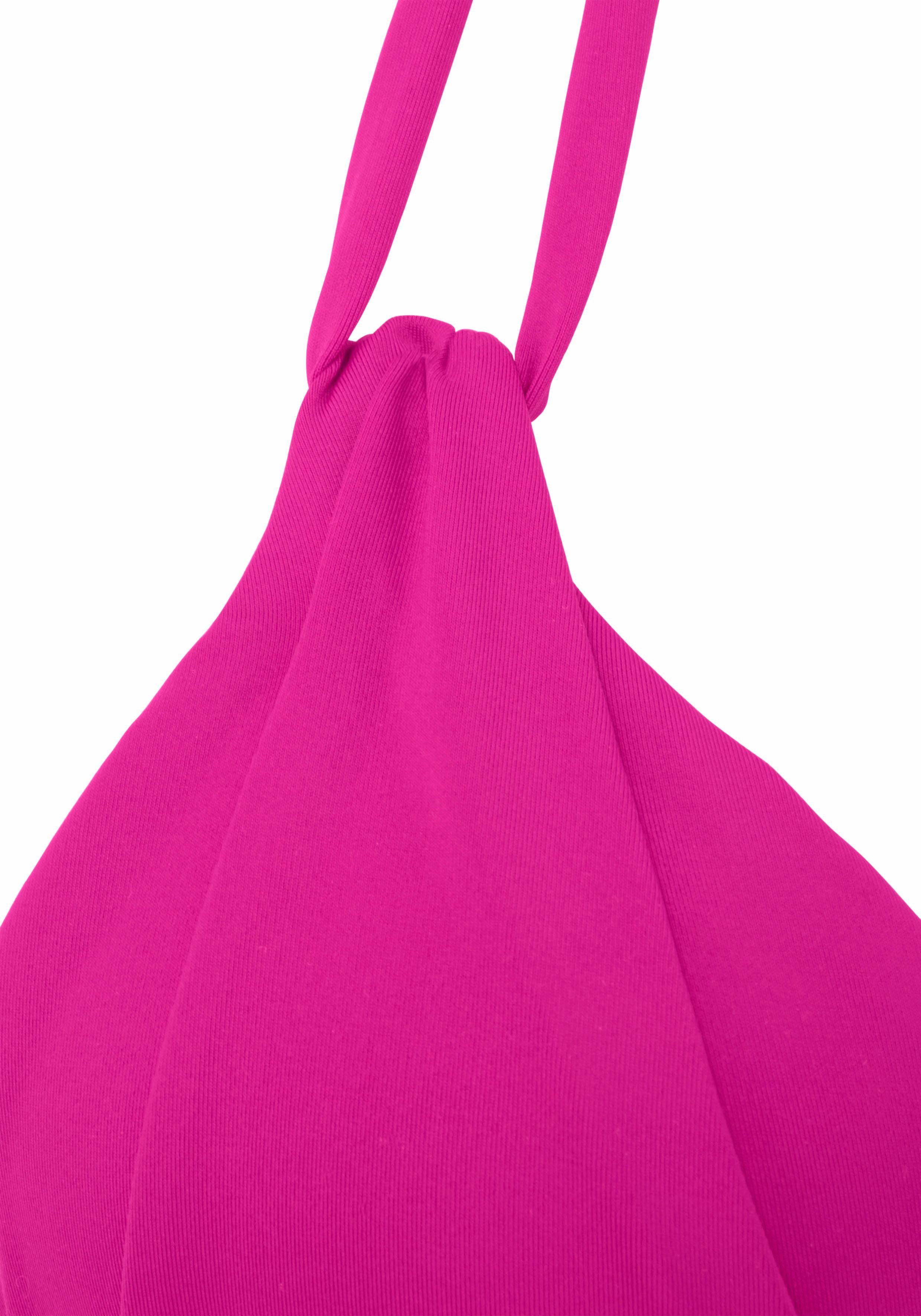 s.Oliver Triangel-Bikini-Top Spain, mit Raffung und Doppelträger