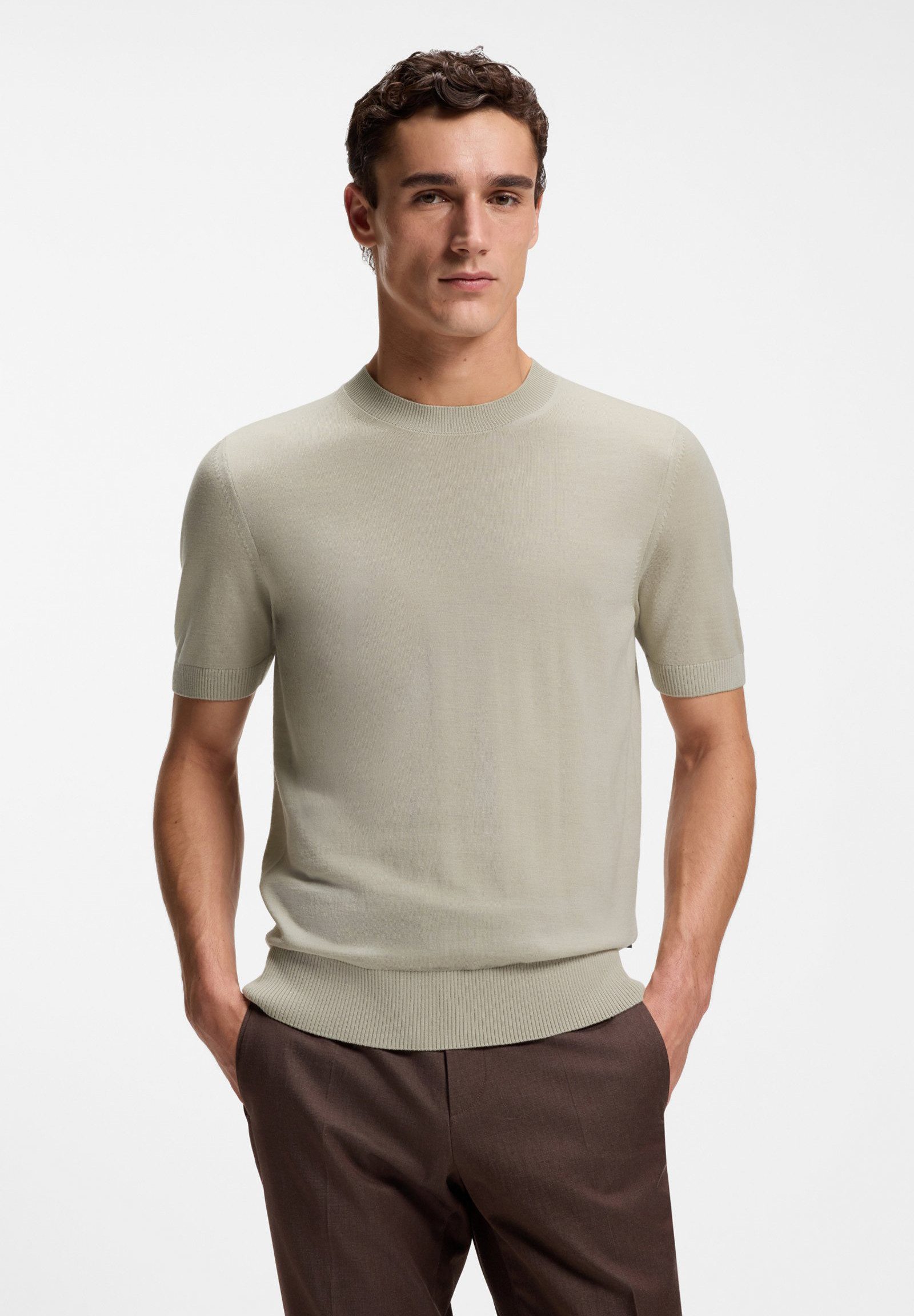 BOSS Strickpullover H-Umauro (1-tlg)