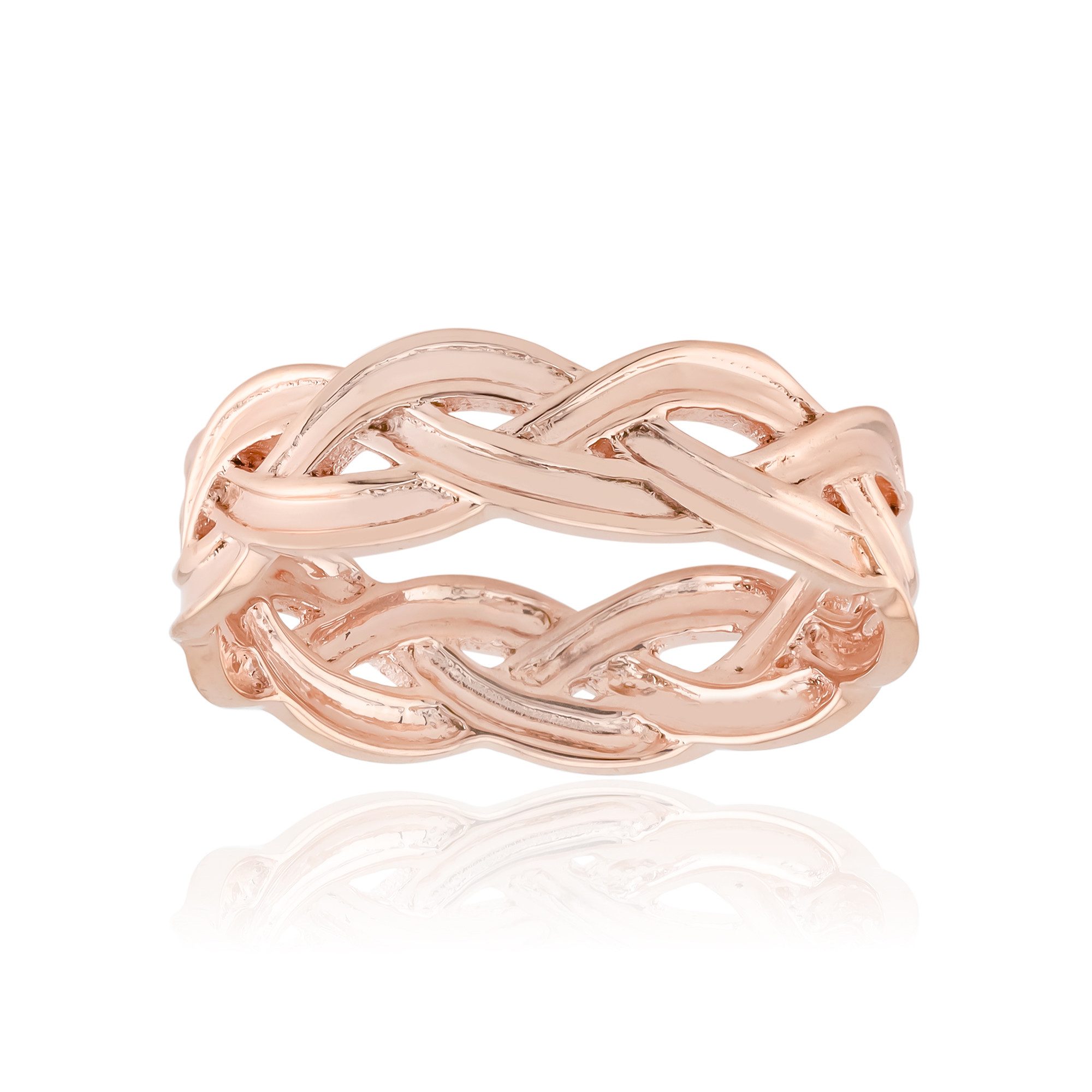 Cavill Silberring Cavill Damenring aus 925er Sterlingsilber, rosévergoldet, günstig online kaufen