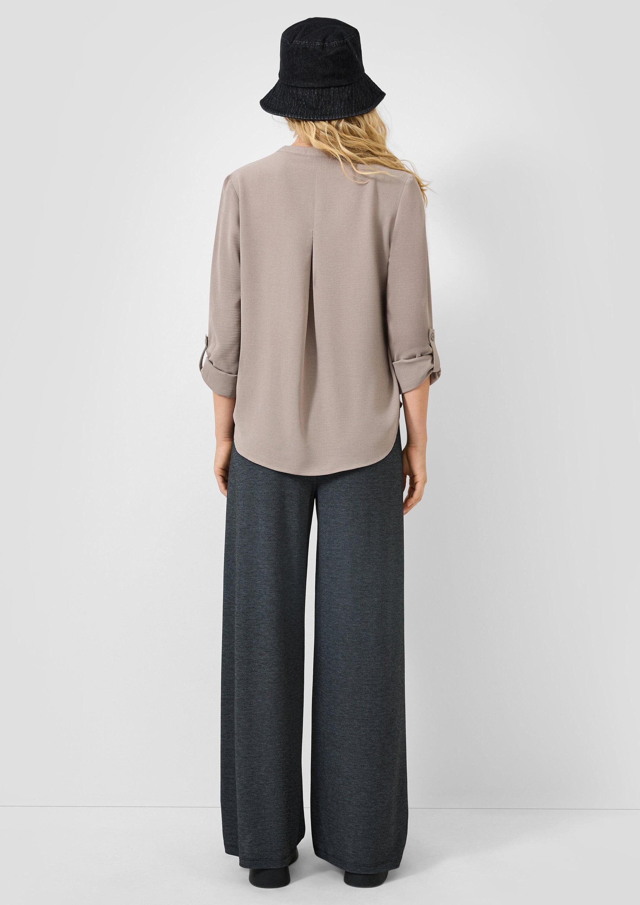 QS Chinos Hose Wide Leg Jerseyhose