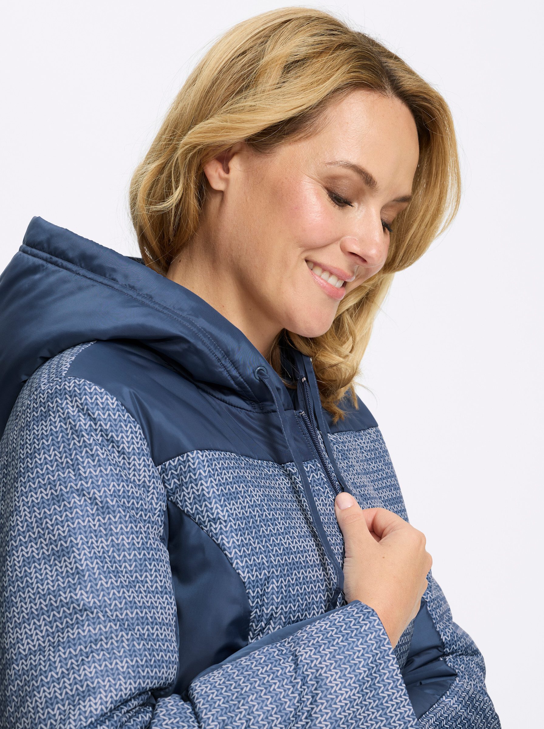 Sieh an! Allwetterjacke Steppjacke Langarm