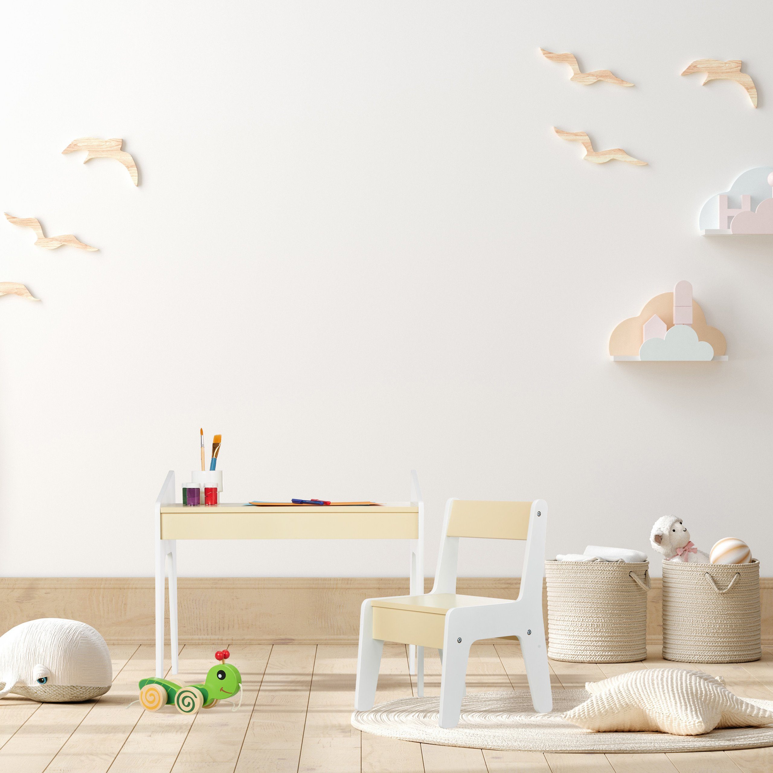 relaxdays Kindersitzgruppe mit Stuhl günstig online kaufen