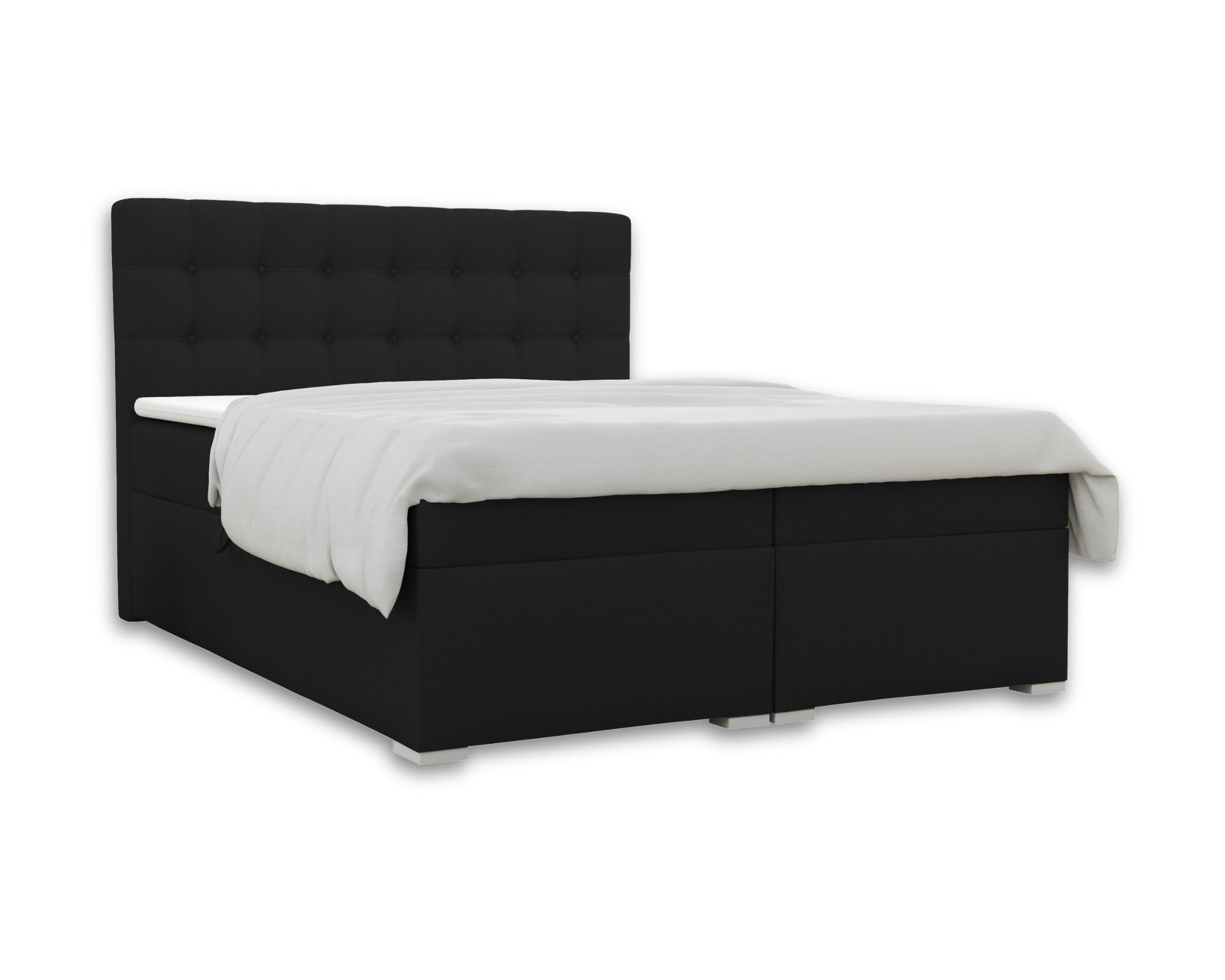 Deine Möbel 24 Boxspringbett CLAUDIA Boxbett günstig online kaufen