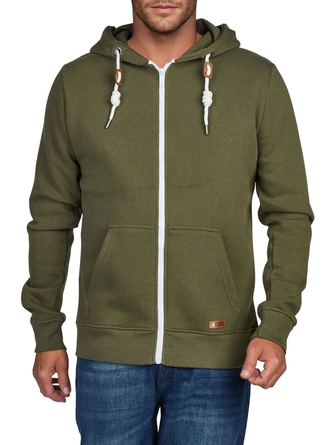 riverso Kapuzensweatjacke Herren Sweatjacke RIVThilo Regular Fit Hoodie