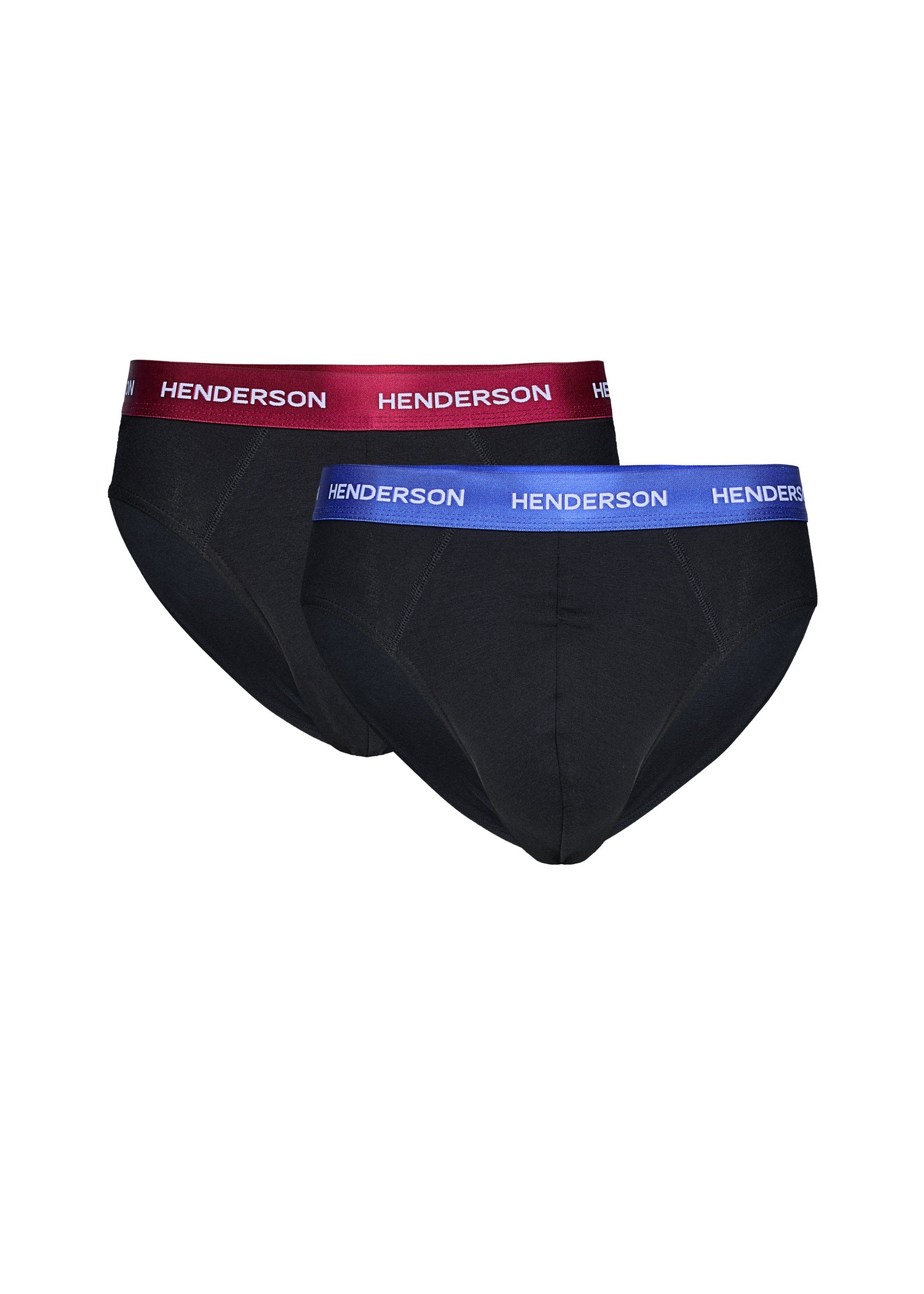 Henderson Slip Klassische Slips Doppelpack aus Baumwolle Mix Atmungsaktiv bequem Bot (2-St)