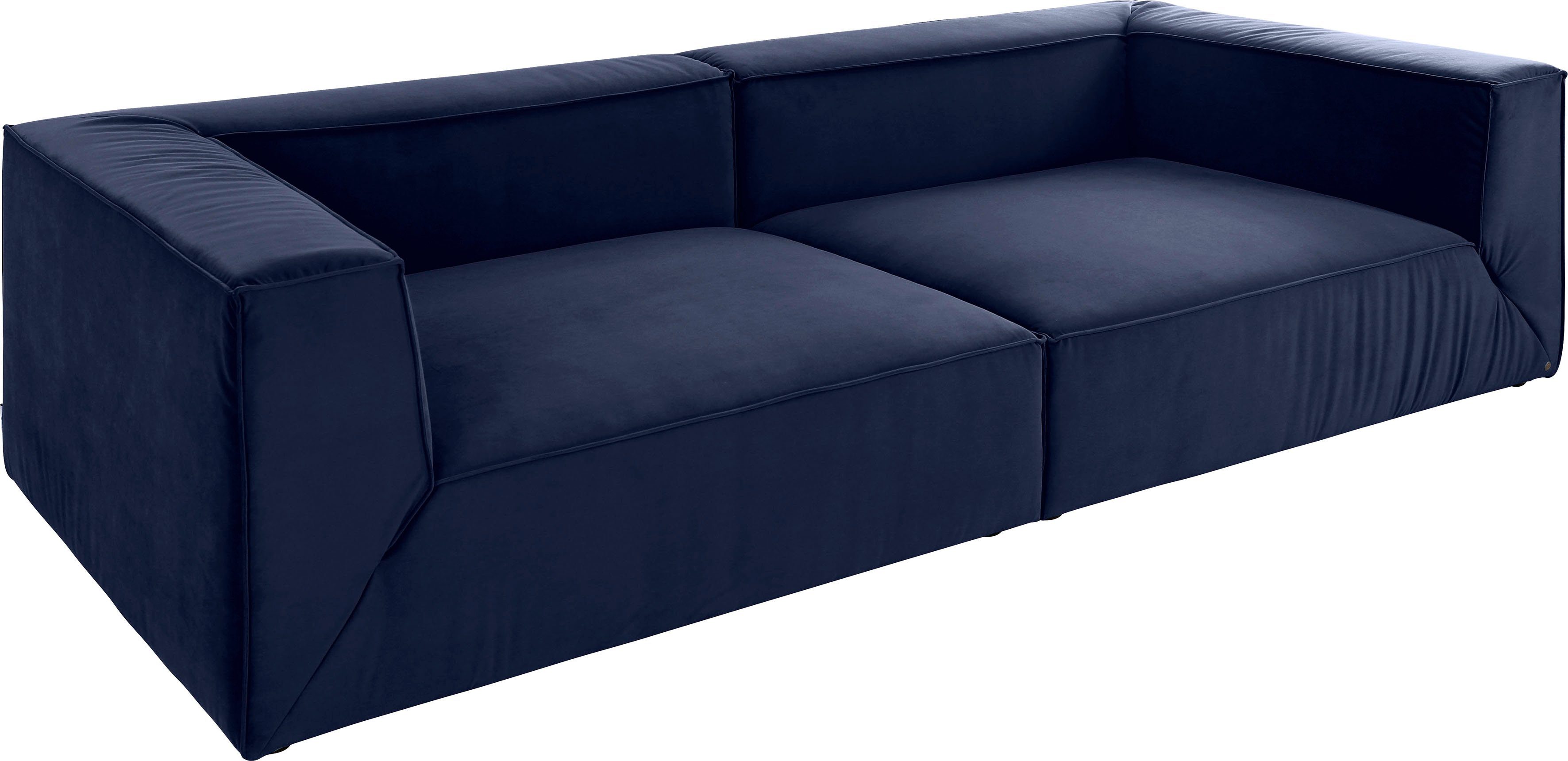 Breiten, TOM TAILOR wahlweise CUBE, Big-Sofa in Sitztiefenverstellung, HOME mit Tiefe 129 cm BIG 2
