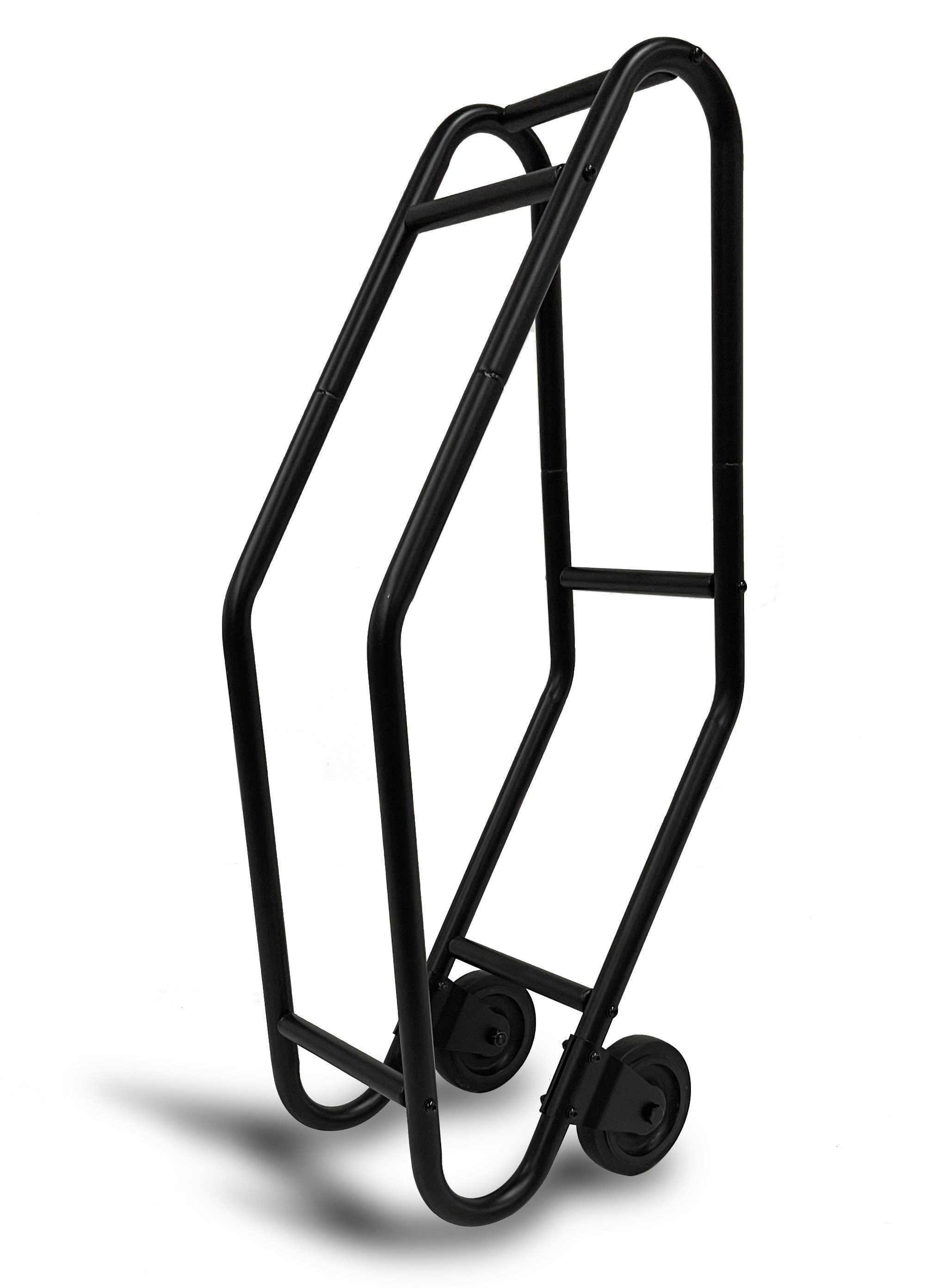 Quick Star Kaminholzregal Rollbarer Müllsackständer mit 4 Rollen, BxTxH:40x40x100 cm, Mit 4 Rollen