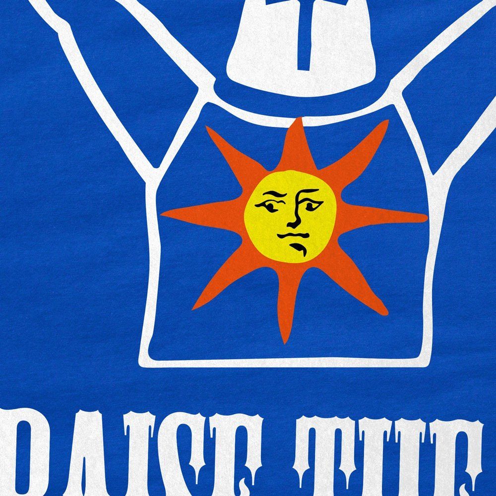 Gwyn style3 T-Shirt Souls Sunbro Solaire Bro the blau Herren Ritter Dark Print-Shirt Sonnen Sun Praise