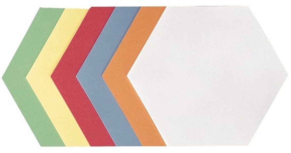 FRANKEN Moderationskoffer Moderations-Karte Wabe 16,5x19cm sortiert 250 Stück
