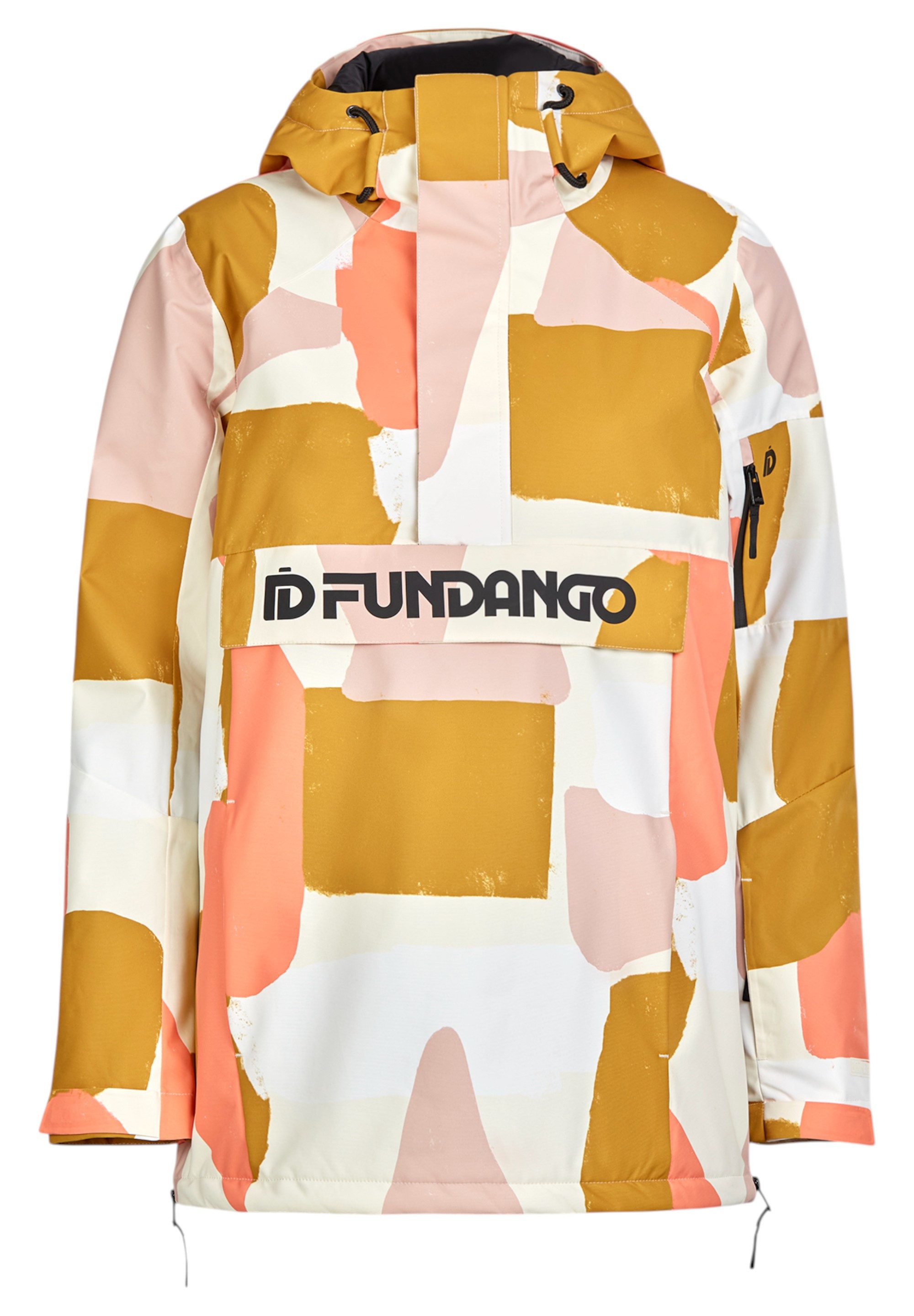 Fundango Winterjacke Birch ECO Logo Anorak technische Schlupfjacke für Ski günstig online kaufen