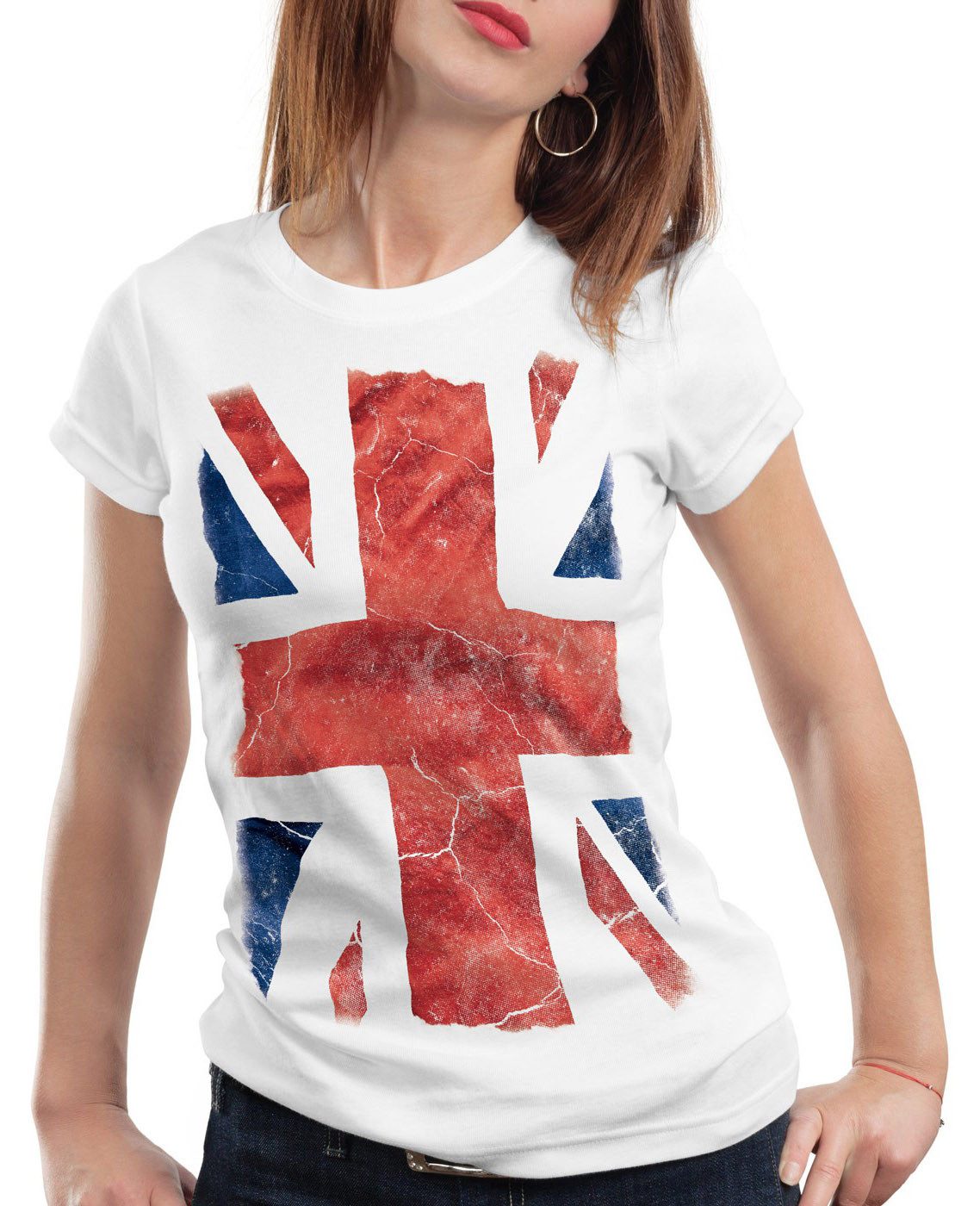style3 T-Shirt Union Jack großbritannien england london flagge brexit queen UK