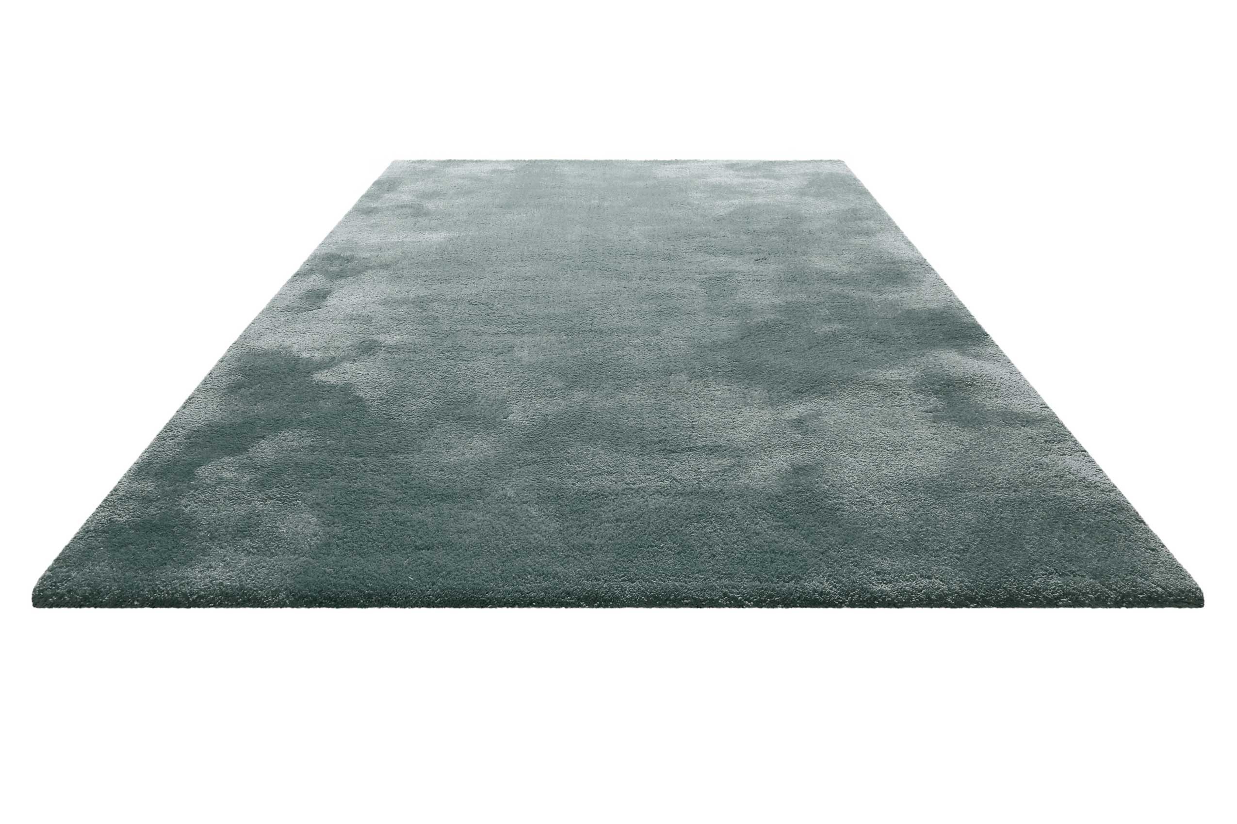 Homie Living Teppich Pisa, rund, Höhe: 25 mm, Hochflor, Microfaser, uni, weich, Shaggy, Wohnzimmer, Schlafzimmer
