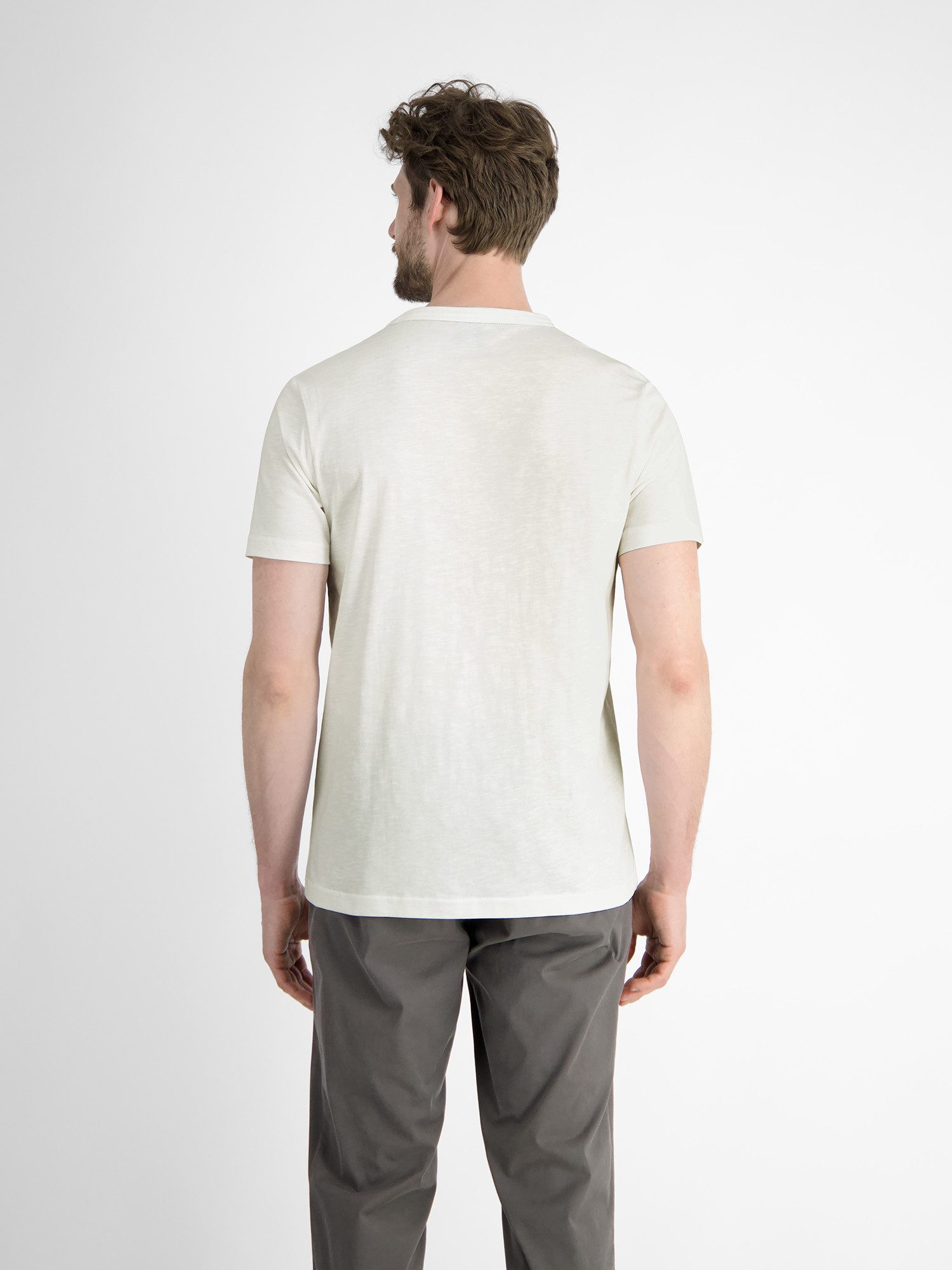 LERROS T-Shirt "LERROS Herren T-Shirt mit sommerlichem Brustprint" günstig online kaufen
