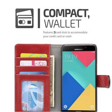 Cadorabo Handyhülle Samsung Galaxy A5 2016 Samsung Galaxy A5 2016, Klappbare Handy Schutzhülle - Hülle - mit Standfunktion und Kartenfach