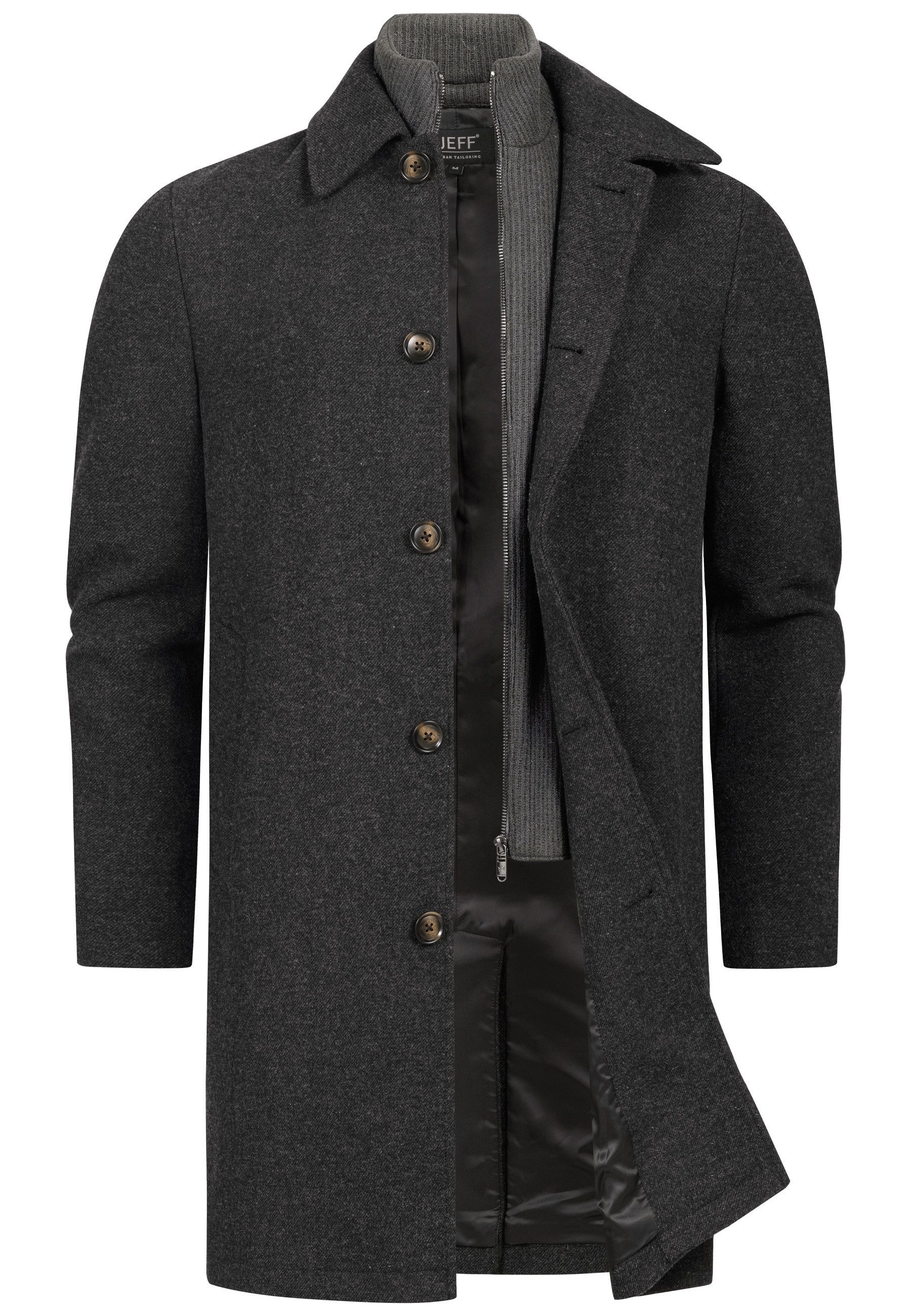 Jeff Wollmantel Herren JFTyler Winter Mantel Herrenmantel Eleganter Herrenm günstig online kaufen