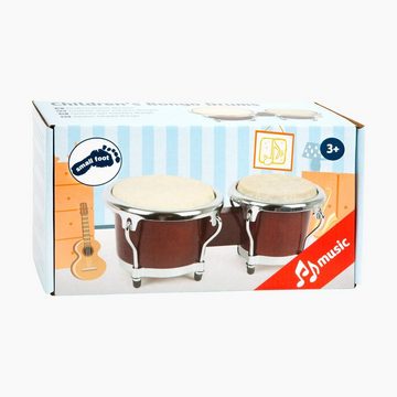 Small Foot Spielzeug-Musikinstrument Kindertrommel Bongos, Instrument für die musikalische Früherziehung