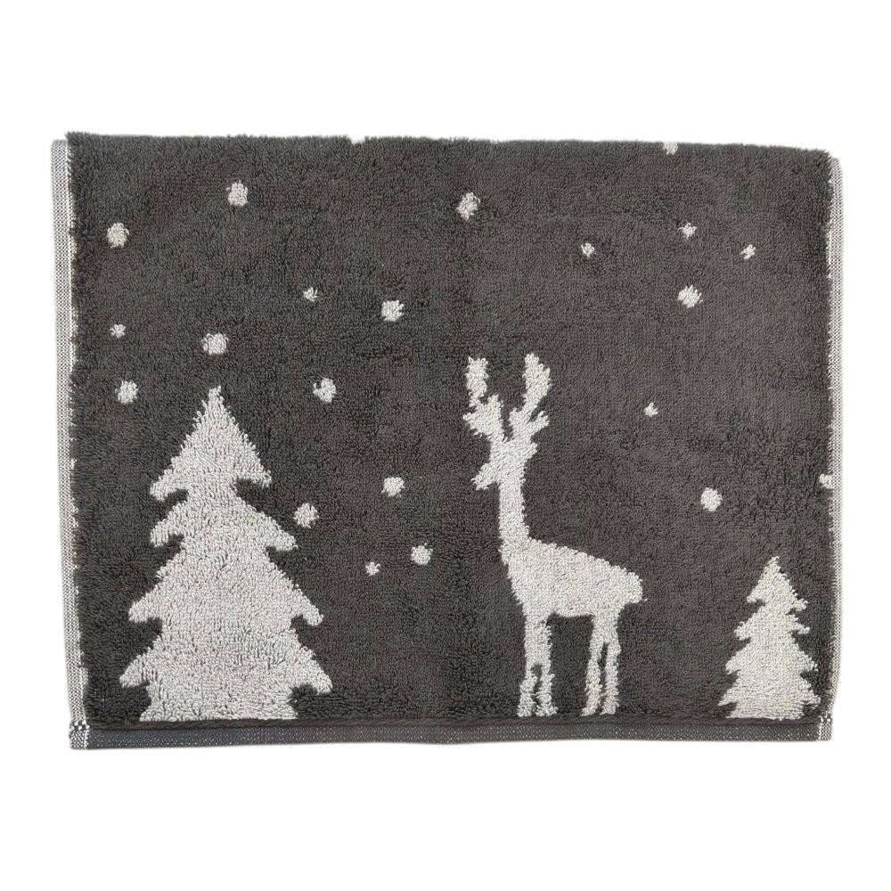 Cawö Handtücher WINTER EDITION Rudi im Schnee 6271, Baumwolle günstig online kaufen