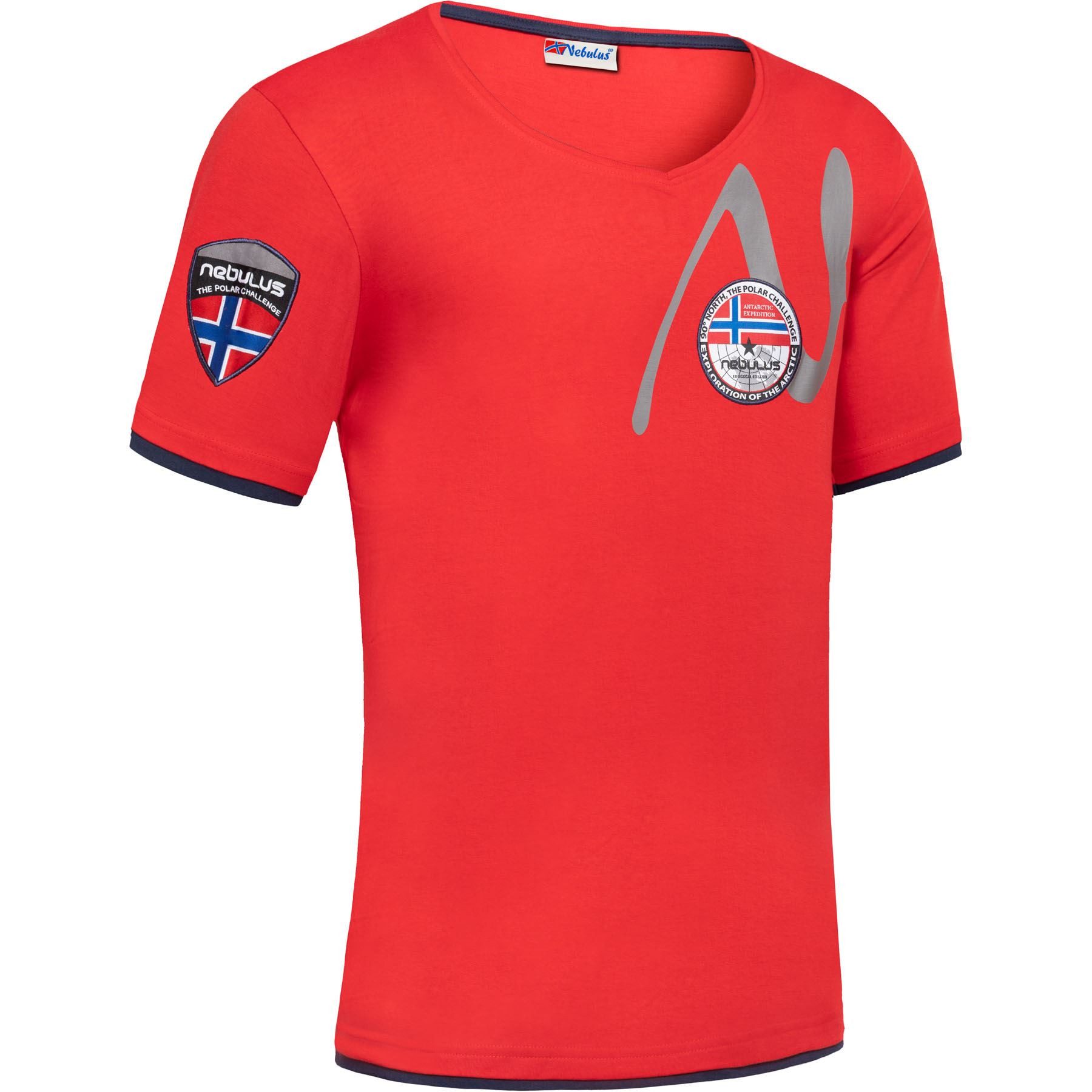 Nebulus T-Shirt RUNE, P5365 - Herren, rot, XXL