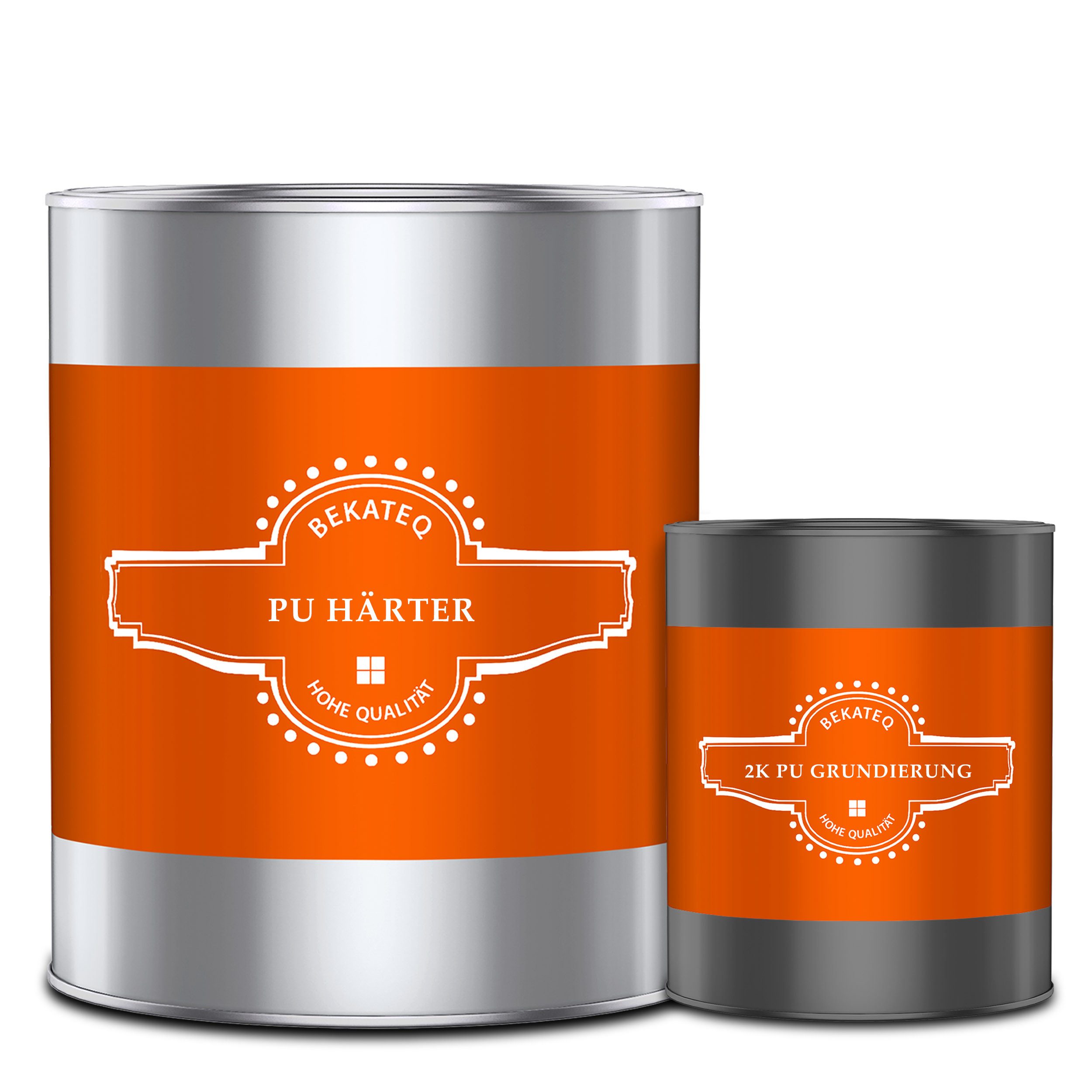 BEKATEQ Universalgrundierung BK-636PU 2K PU Grundierung lösemittelfrei innen & aussen 1kg, 1-tlg., ideal für Asphalt & Bitumenböden, Beton, Stein, Estrich, Fliesen, Holz, schnellhärtend, auch bei tiefen Temperaturen
