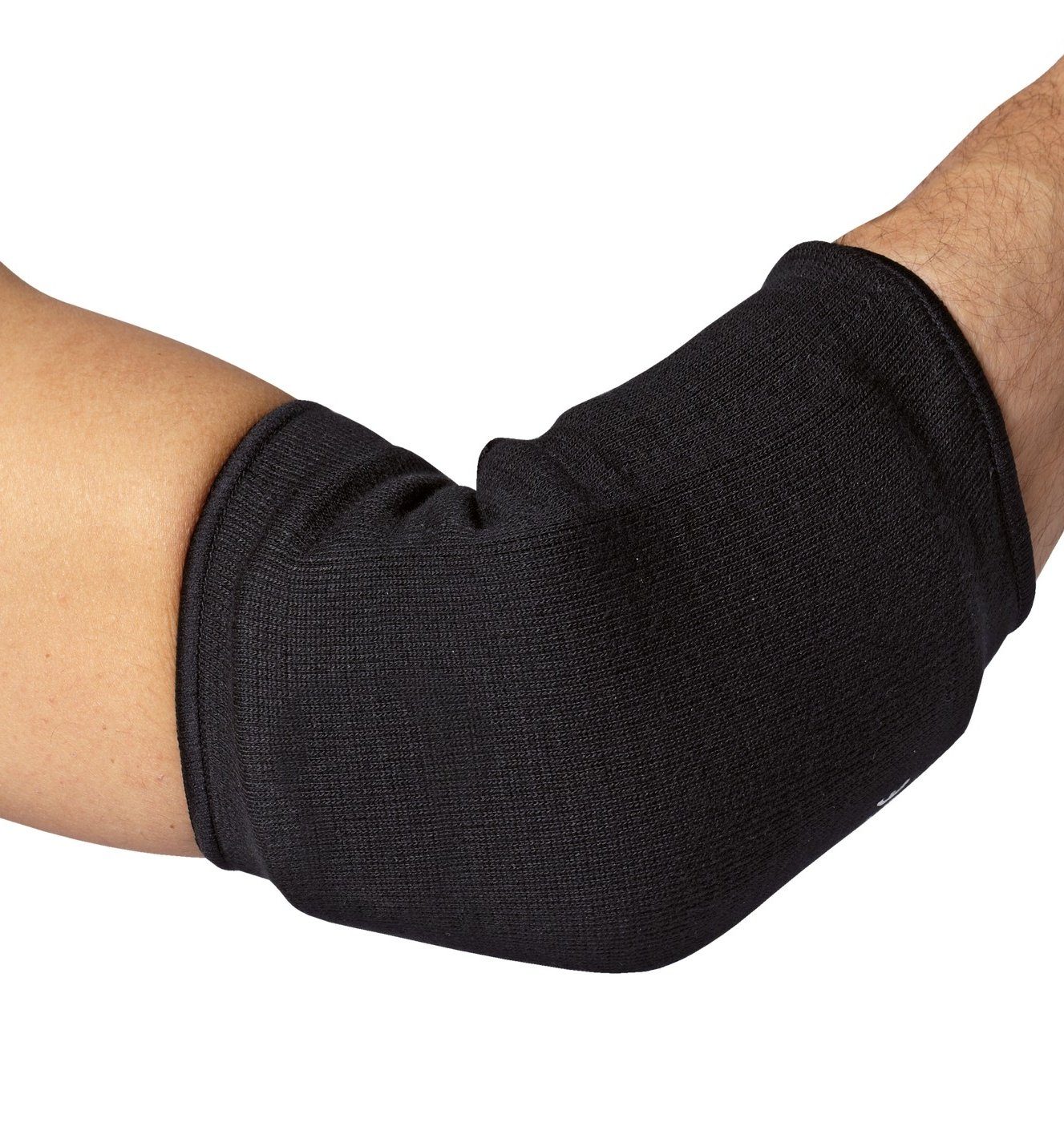 BAY-Sports Ellenbogenschutz Ellbogenbandage mit Polster Ellbogen, KWON Volleyball, Kampfsport Basketball, Dauerelastisch Ballsport MMA