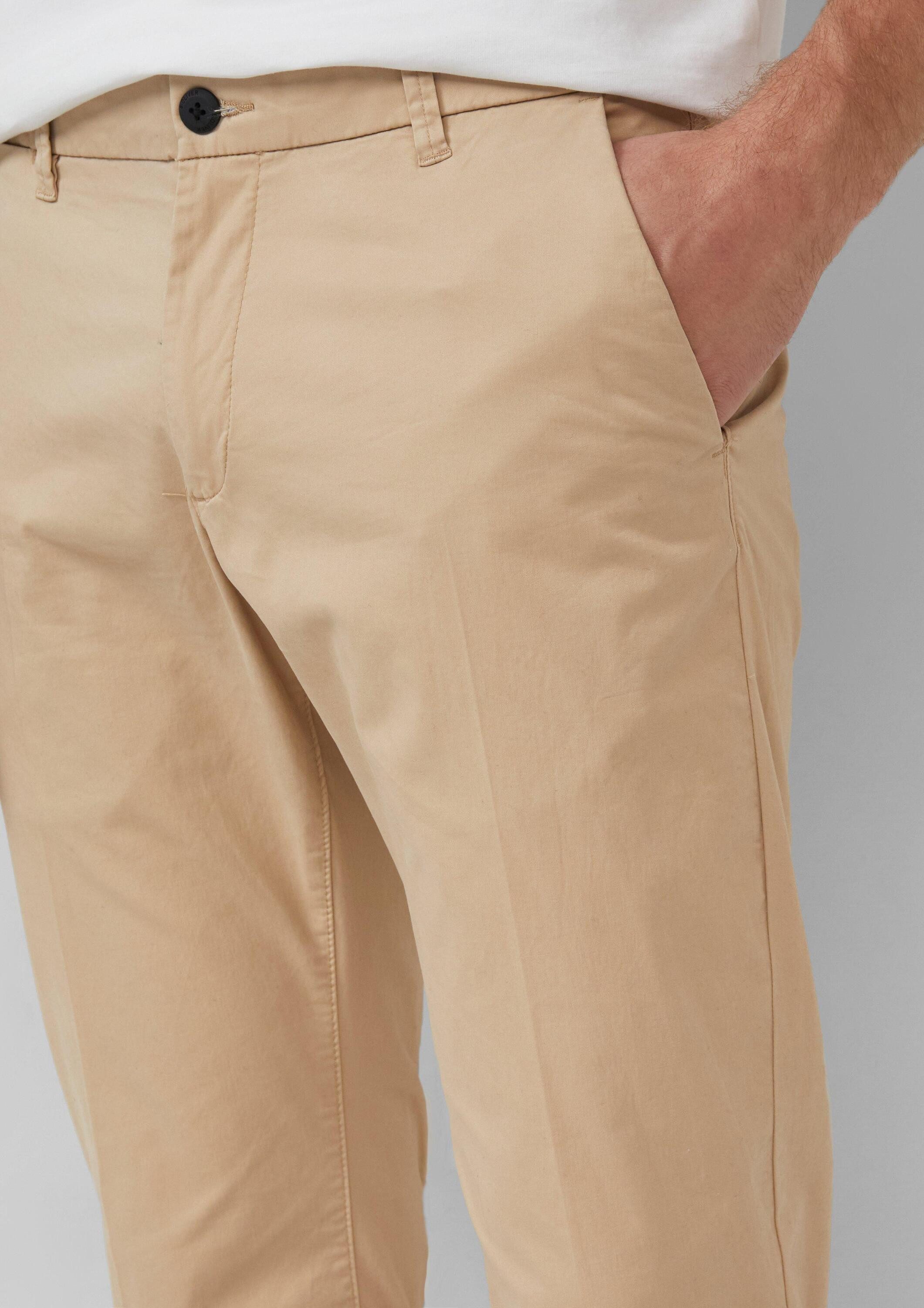 s.Oliver Chinos Hose Regular Fit: Chinohose aus Premium-Baumwollstretch