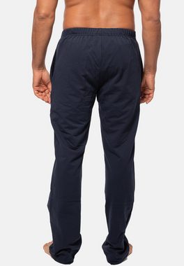 Hajo Jogginghose Basic (1-tlg) Freizeit / Jogginghose - Baumwolle - Lange Hose mit zwei Hosentaschen