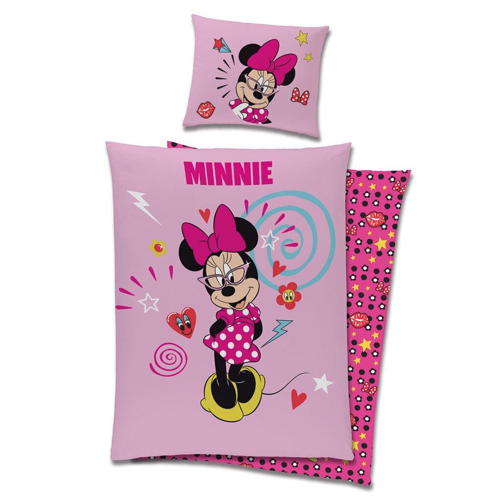 Carbotex Kinderbettwäsche PHU CARBOTEX Minnie Mouse Bettbezug