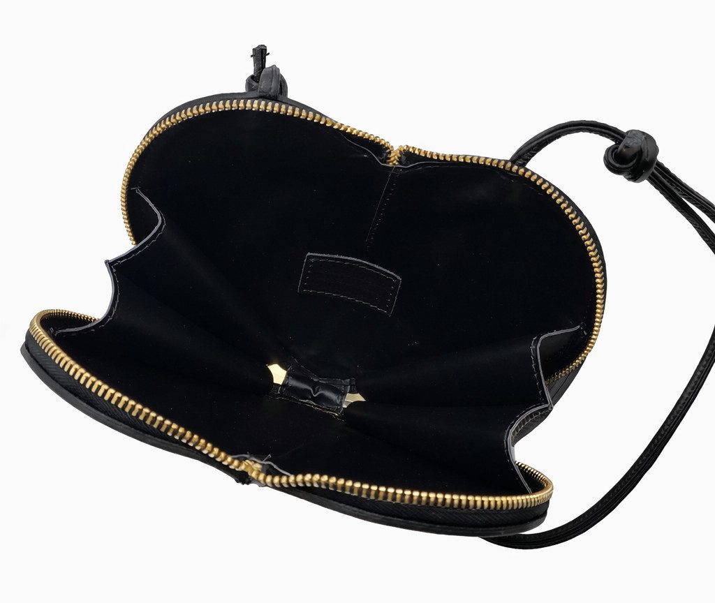 Der Trachtler Trachtentasche Handtasche Umhängetasche "Herzerl", echtes Leder - Made in Italy – Bild 4 von 4